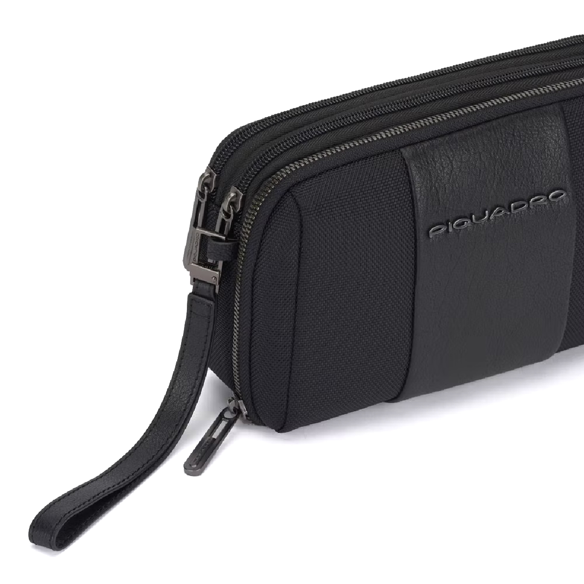 Piquadro Pochette a due scomparti in tessuto riciclato Brief 2 - 4 Piquadro Pochette a due scomparti in tessuto riciclato Brief 2 - 4