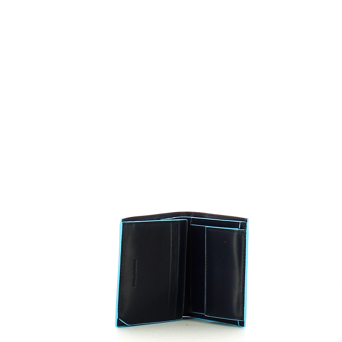 Piquadro Portafoglio Verticale con portamonete RFID Blue Square - 3 Piquadro Portafoglio Verticale con portamonete RFID Blue Square - 3