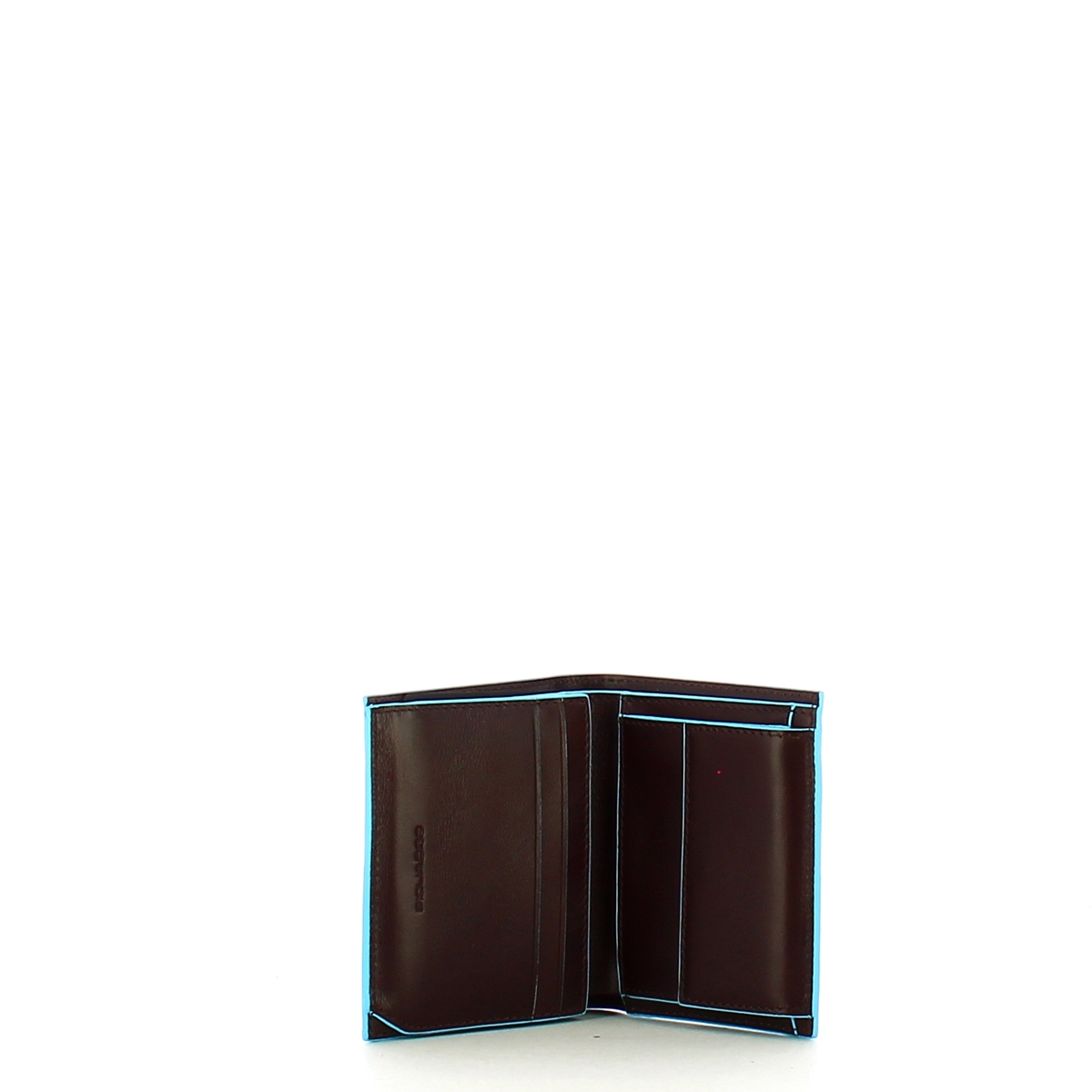 Piquadro Portafoglio Verticale con portamonete RFID Blue Square - 3 Piquadro Portafoglio Verticale con portamonete RFID Blue Square - 3