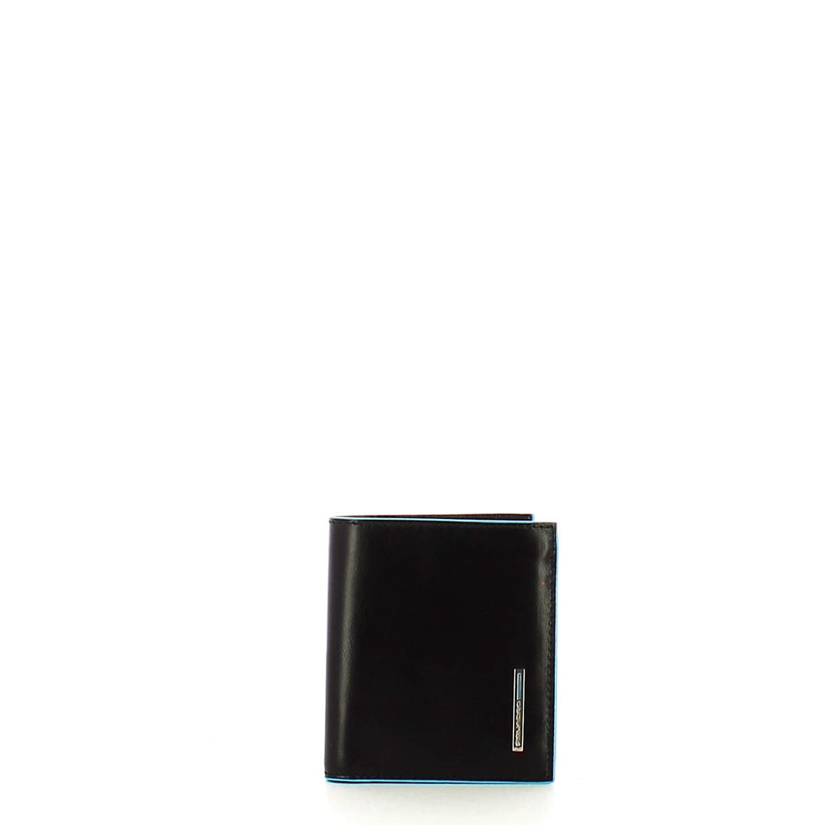 Piquadro Portafoglio Verticale con portamonete RFID Blue Square - 1 Piquadro Portafoglio Verticale con portamonete RFID Blue Square - 1