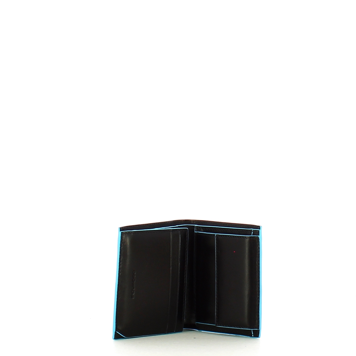 Piquadro Portafoglio Verticale con portamonete RFID Blue Square - 3 Piquadro Portafoglio Verticale con portamonete RFID Blue Square - 3