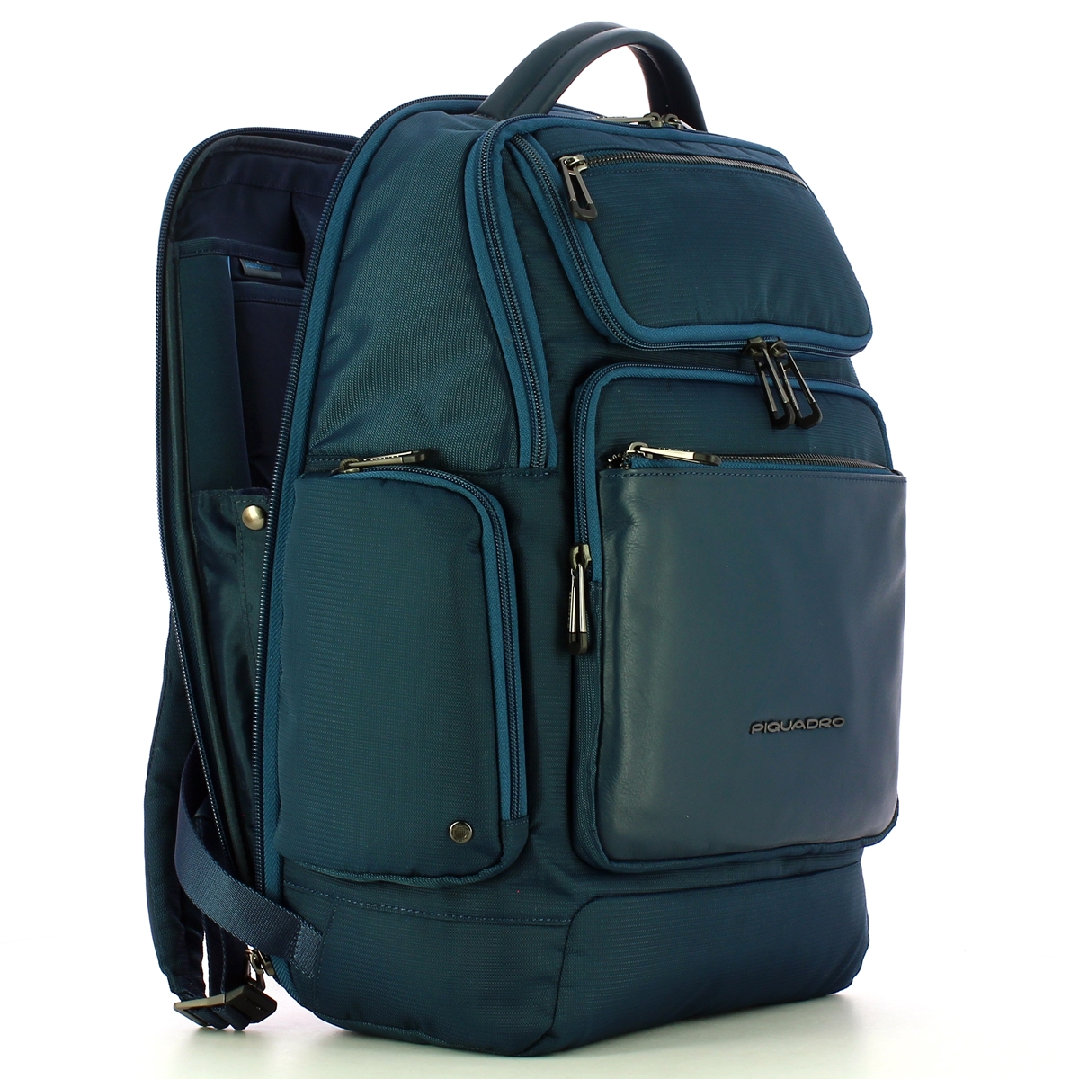 Piquadro Zaino Fast-Check Porta PC in tessuto riciclato Macbeth 15.6 - 3 Piquadro Zaino Fast-Check Porta PC in tessuto riciclato Macbeth 15.6 - 3