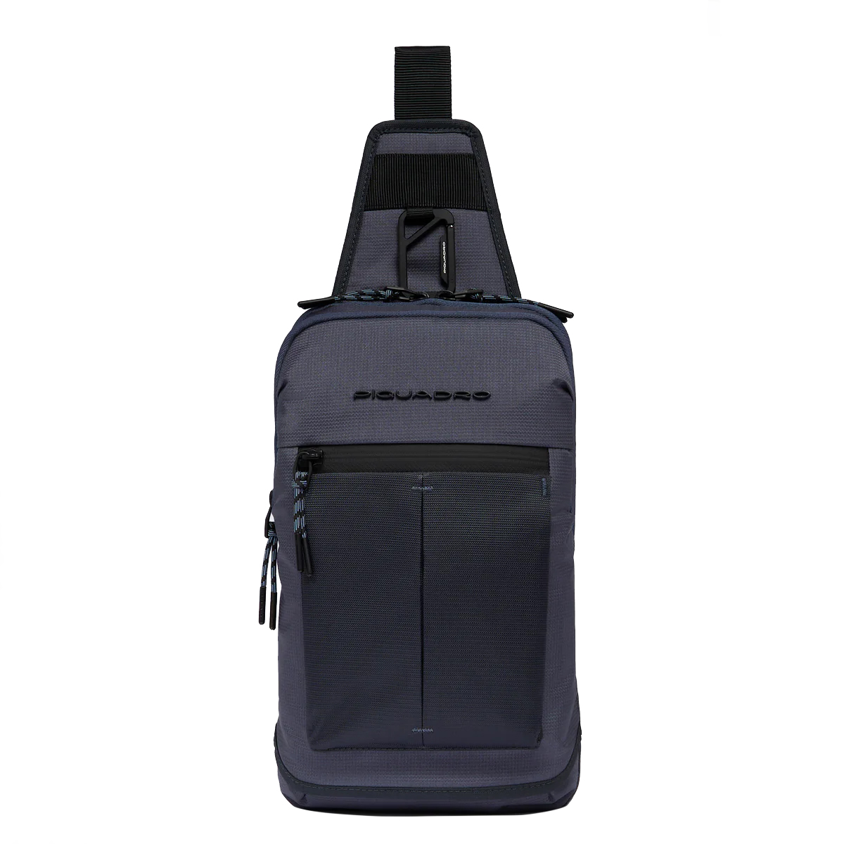 Piquadro Arne Mono Sling Bag with RFID in recycled fabric - 1 Piquadro Arne Mono Sling Bag with RFID in recycled fabric - 1