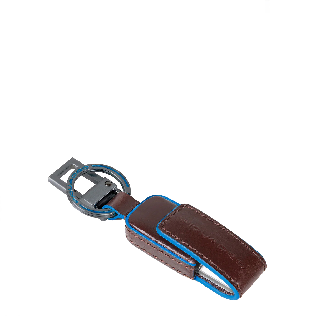 Piquadro Portachiavi con Chiavetta USB Mogano - 1 Piquadro Portachiavi con Chiavetta USB Mogano - 1