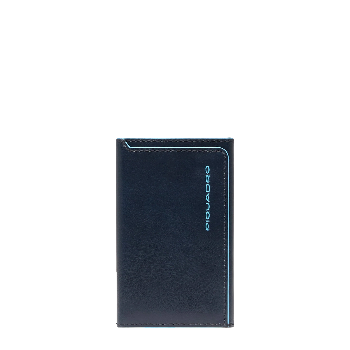 Piquadro Porta Carte Sliding System Blue Square Blu2 - 1 Piquadro Porta Carte Sliding System Blue Square Blu2 - 1