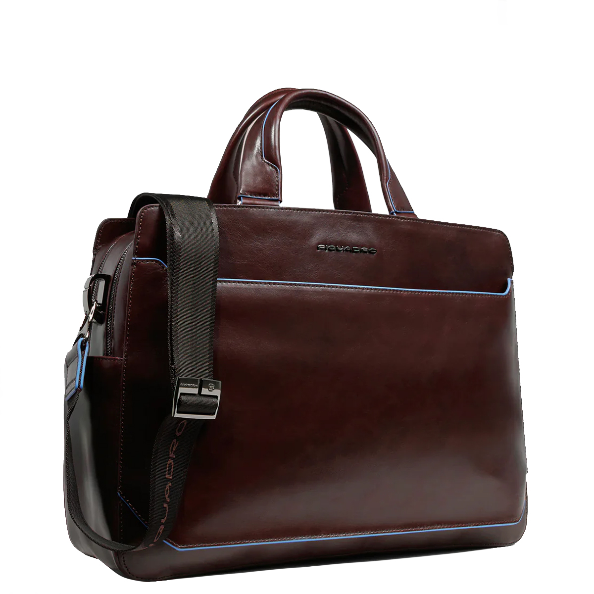 Piquadro Cartella Porta PC Blue Square 15.6" Mogano - 2 Piquadro Cartella Porta PC Blue Square 15.6" Mogano - 2