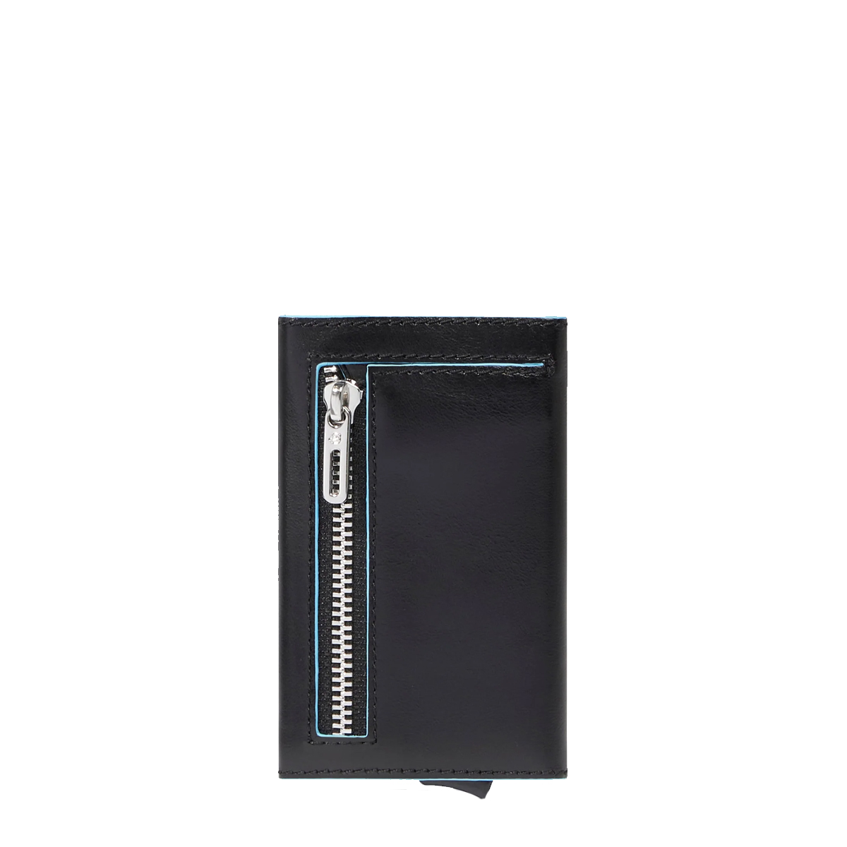 Piquadro Porta Carte Sliding System Blue Square Nero - 2 Piquadro Porta Carte Sliding System Blue Square Nero - 2