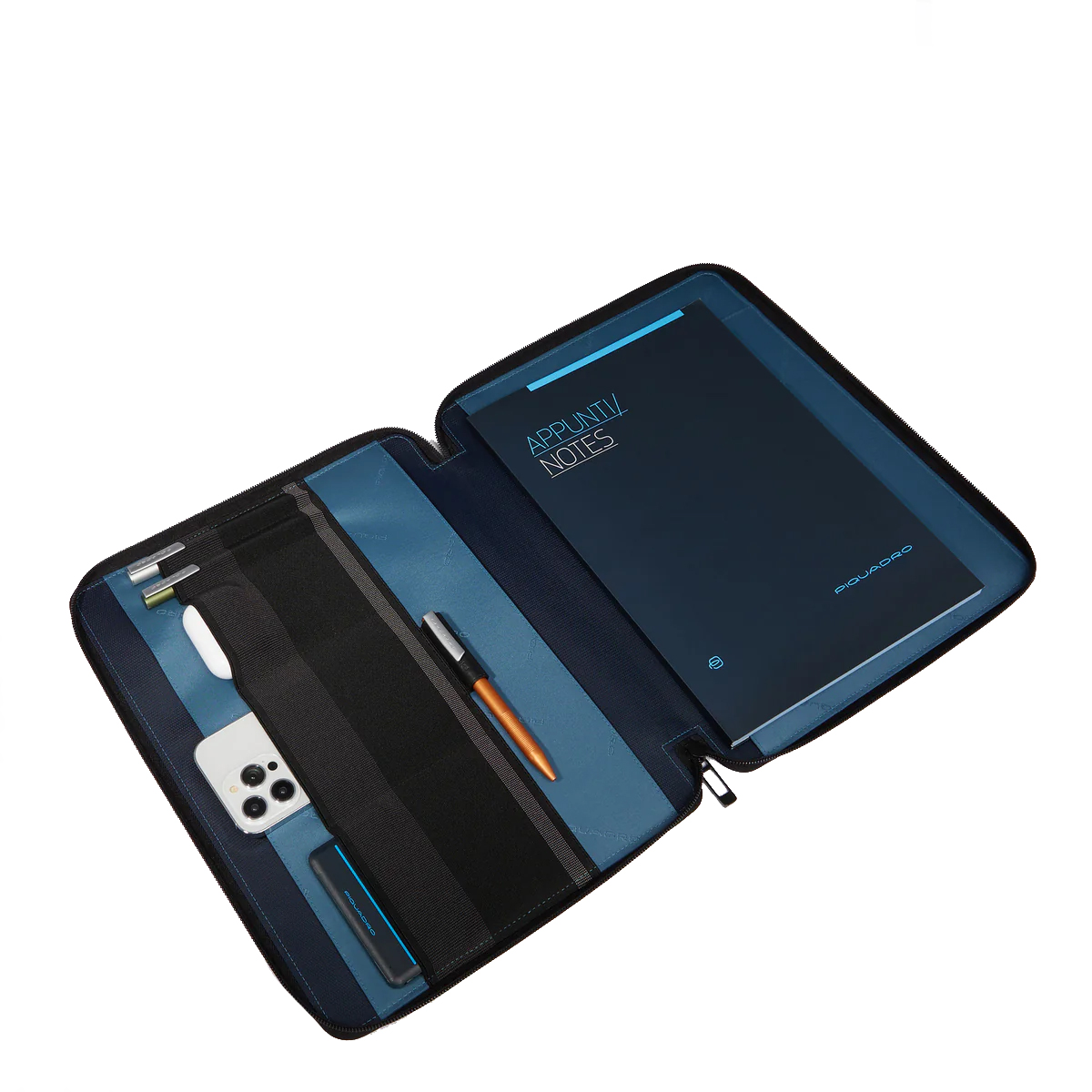 Piquadro Portablocco Zip Around Wollem Blu - 4 Piquadro Portablocco Zip Around Wollem Blu - 4
