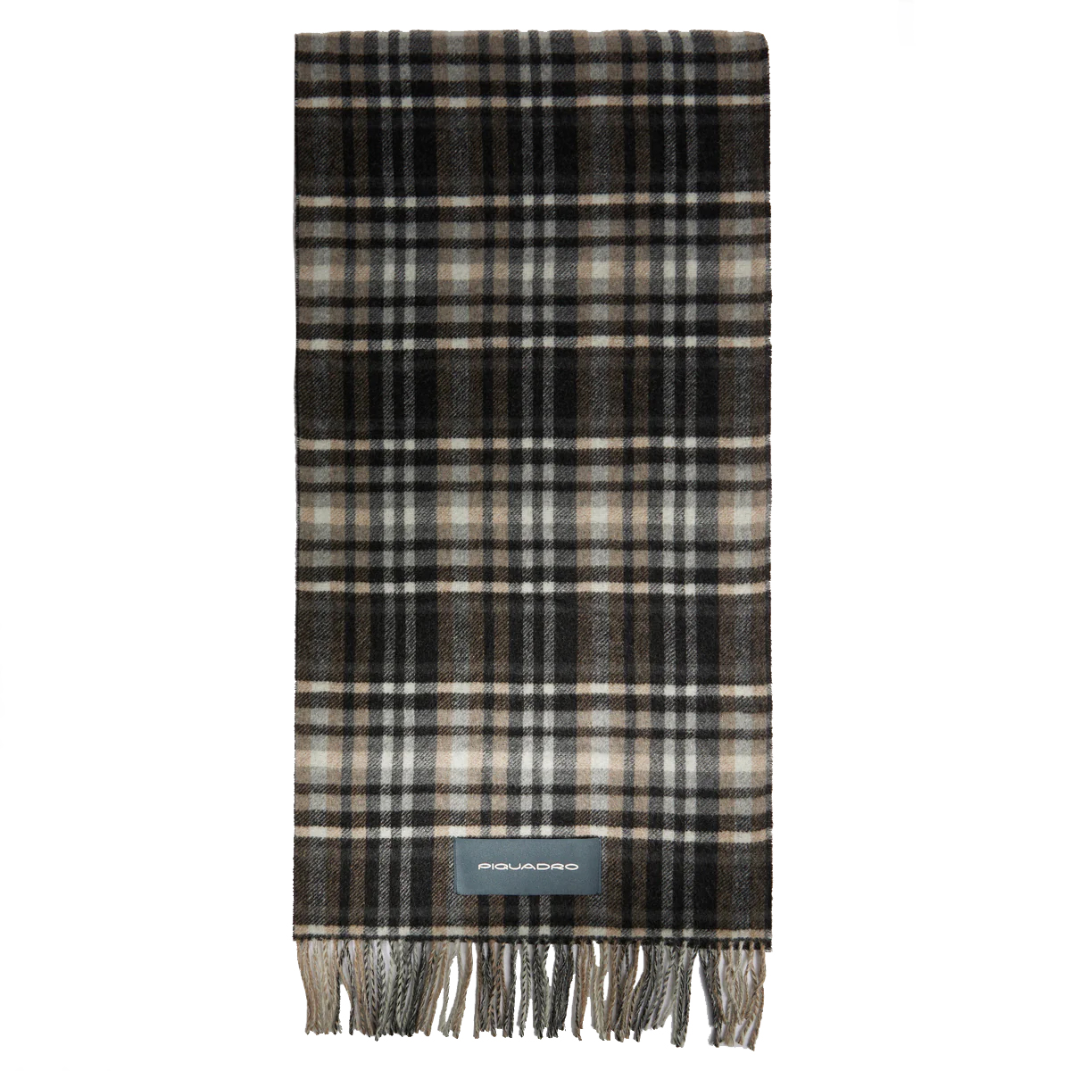 Piquadro Sciarpa Cima Nero Grigio - 1 Piquadro Sciarpa Cima Nero Grigio - 1