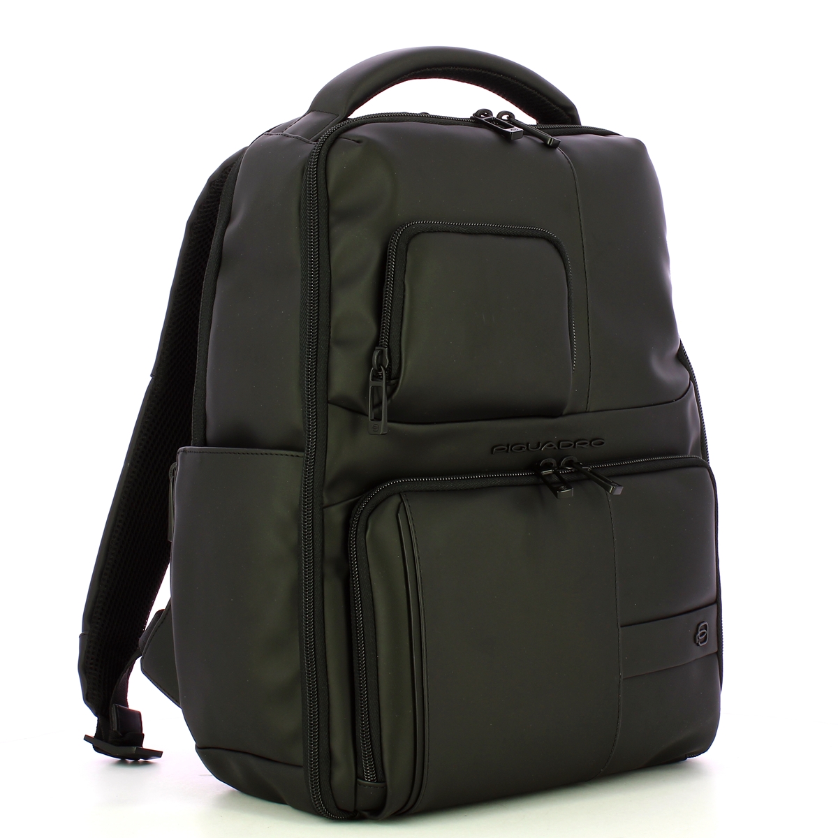 Piquadro Zaino Gommato Porta PC 14" Nero - 2 Piquadro Zaino Gommato Porta PC 14" Nero - 2