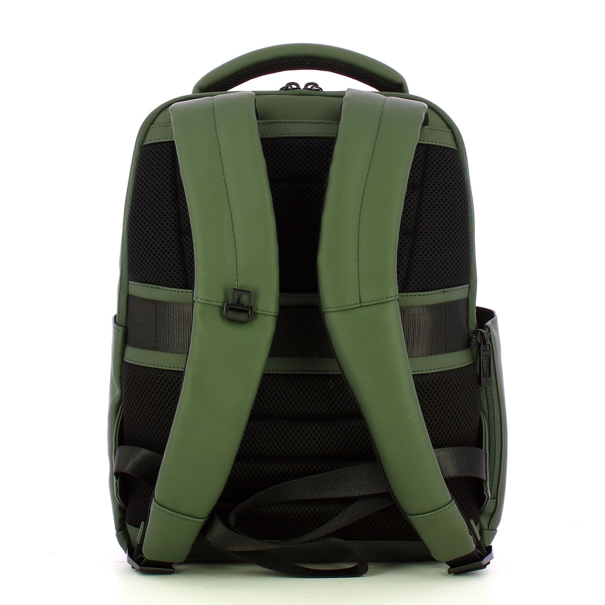 Piquadro Zaino Gommato Porta PC 14" Verde - 3 Piquadro Zaino Gommato Porta PC 14" Verde - 3