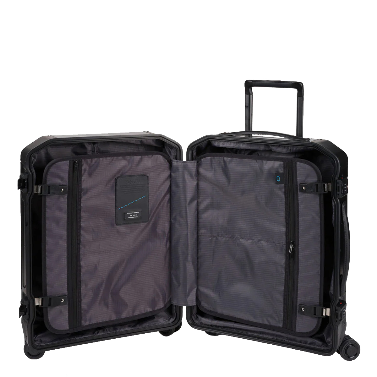 Piquadro Bagaglio a mano Trolley Cabina Ultra Slim PQ Alu 55 cm - 2