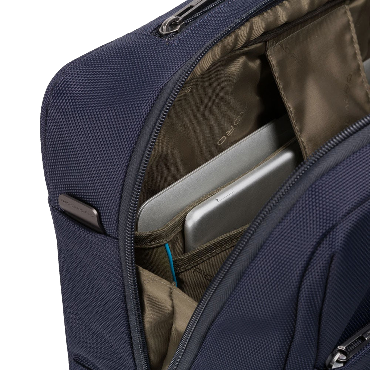 Piquadro Cartellla Trolley Porta PC Brief 15.6 Blu - 6 Piquadro Cartellla Trolley Porta PC Brief 15.6 Blu - 6