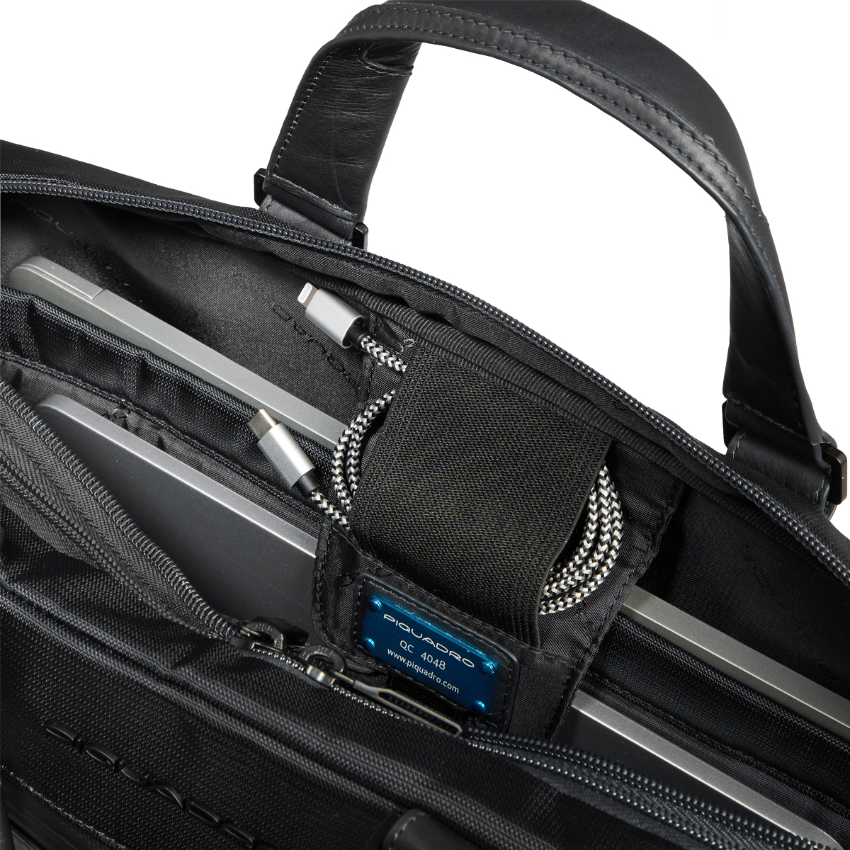 Piquadro Cartella Orion Porta PC 15.6" Nero - 6 Piquadro Cartella Orion Porta PC 15.6" Nero - 6