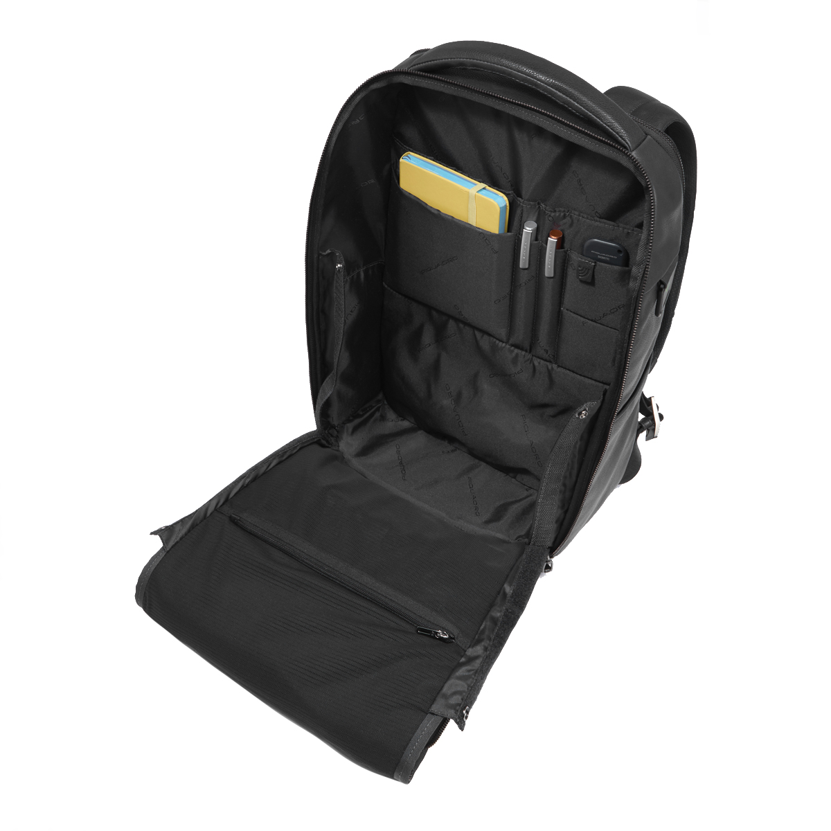 Piquadro Zaino Cronus Porta PC 14" Nero - 4