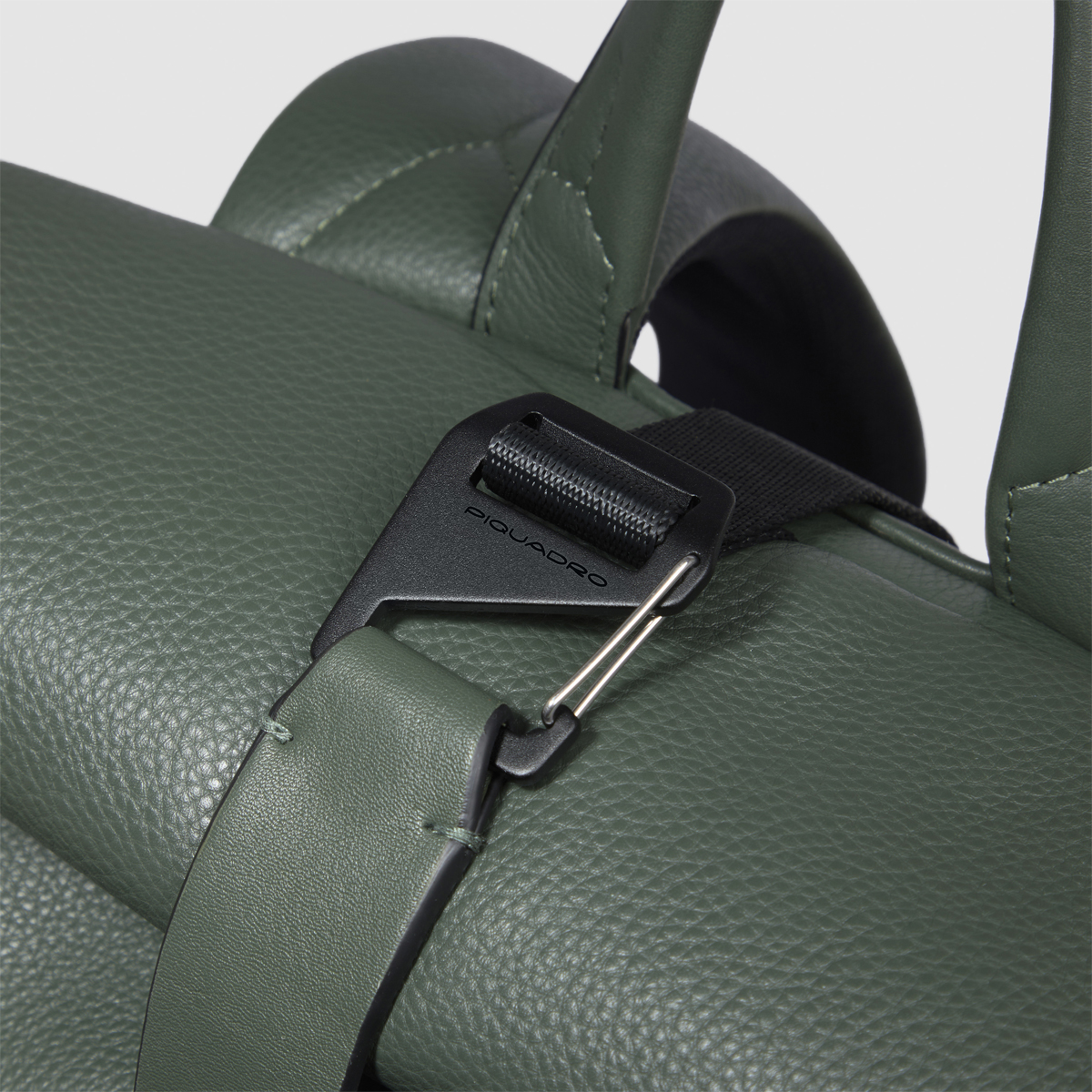 Piquadro Zaino Than Roll-Top Porta PC 15.6" Verde - 4