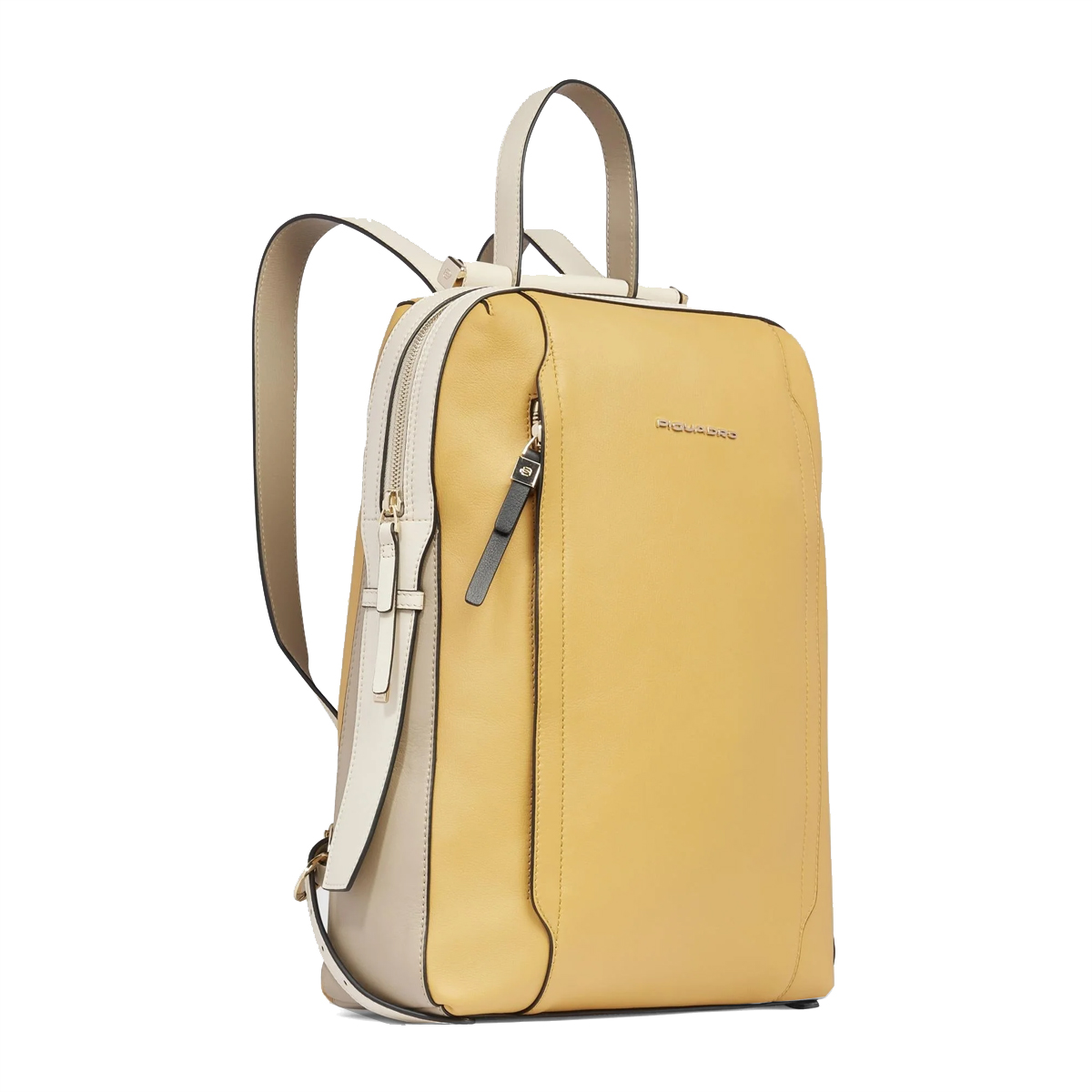 Piquadro Zaino Circle Porta PC 14" Giallo Beige - 2 Piquadro Zaino Circle Porta PC 14" Giallo Beige - 2