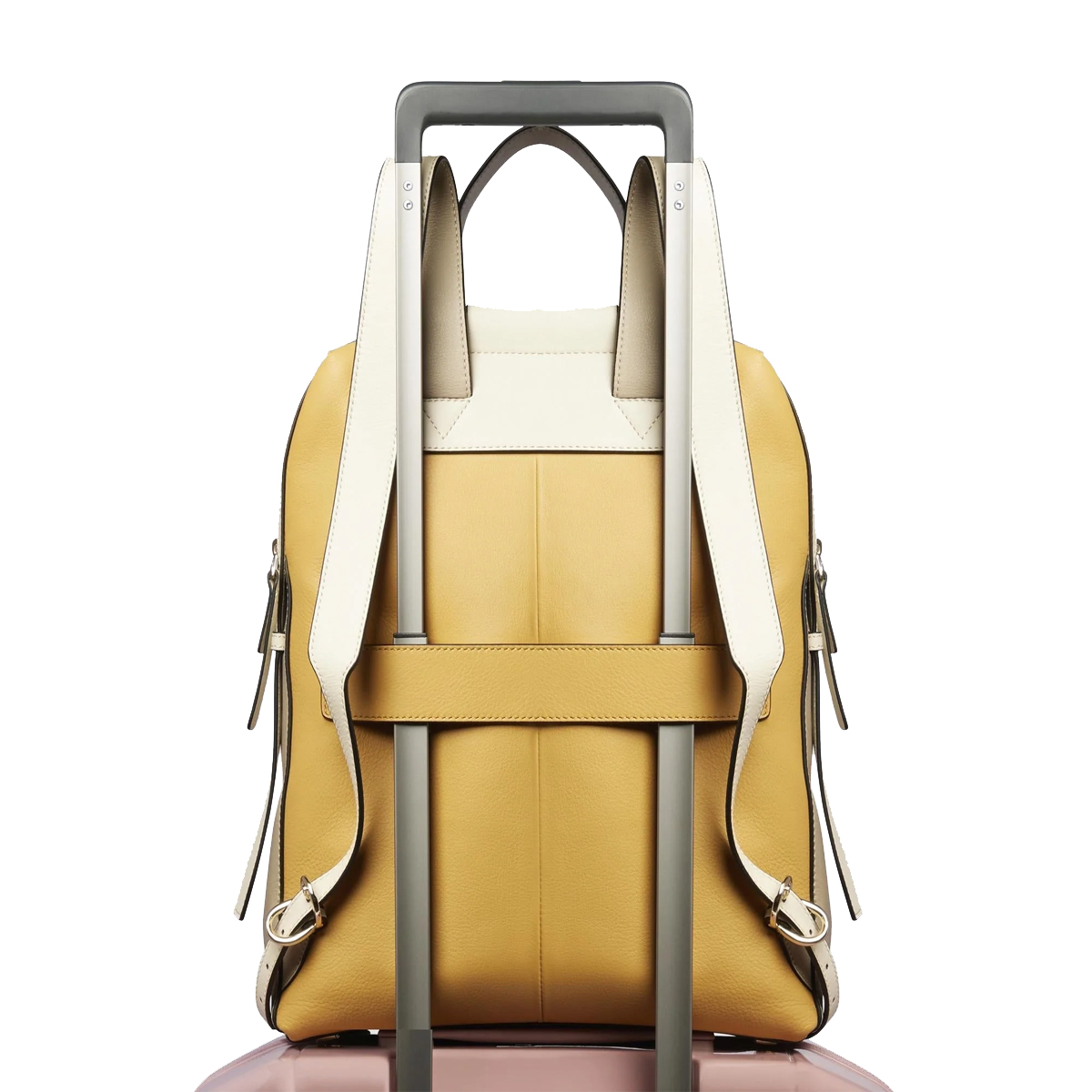 Piquadro Zaino Circle Porta PC 14" Giallo Beige - 3 Piquadro Zaino Circle Porta PC 14" Giallo Beige - 3
