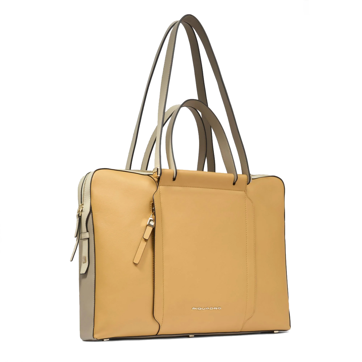 Piquadro Cartella Circle Porta PC 15.6" Giallo Beige - 2 Piquadro Cartella Circle Porta PC 15.6" Giallo Beige - 2