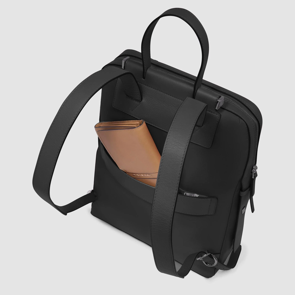 Piquadro Zaino Lyra Porta PC 14" Nero - 4 Piquadro Zaino Lyra Porta PC 14" Nero - 4