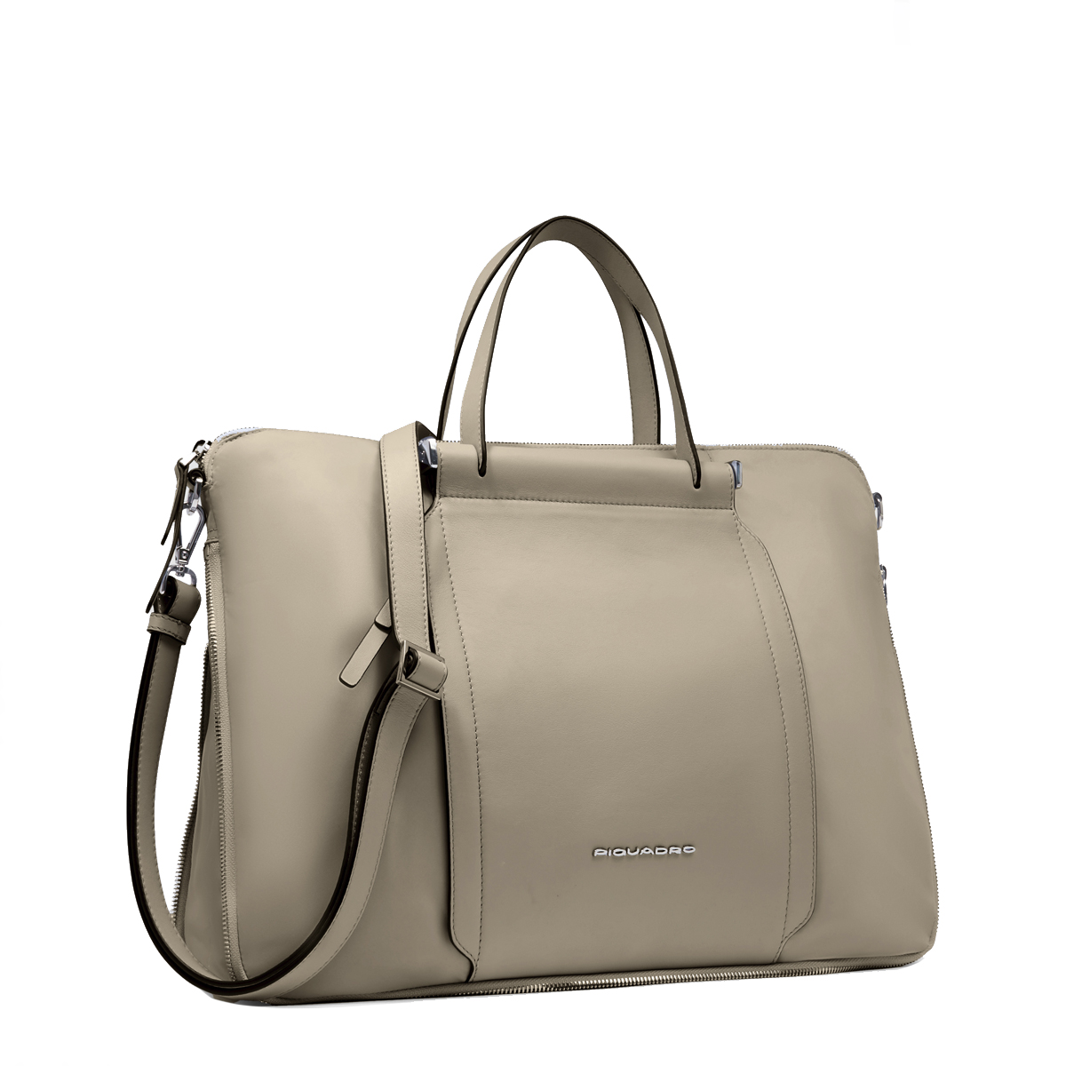Piquadro Cartella Porta PC 15.6" Lyra Exp. Beige - 2 Piquadro Cartella Porta PC 15.6" Lyra Exp. Beige - 2