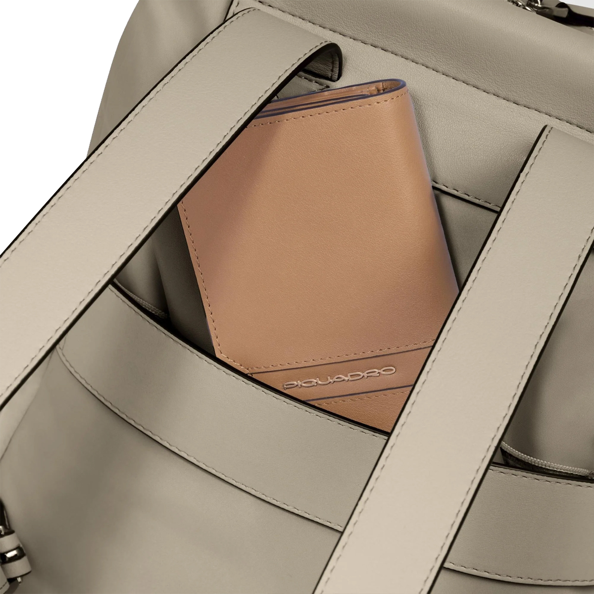Piquadro Zainetto Lyra Porta tablet 12.9" Beige - 6 Piquadro Zainetto Lyra Porta tablet 12.9" Beige - 6