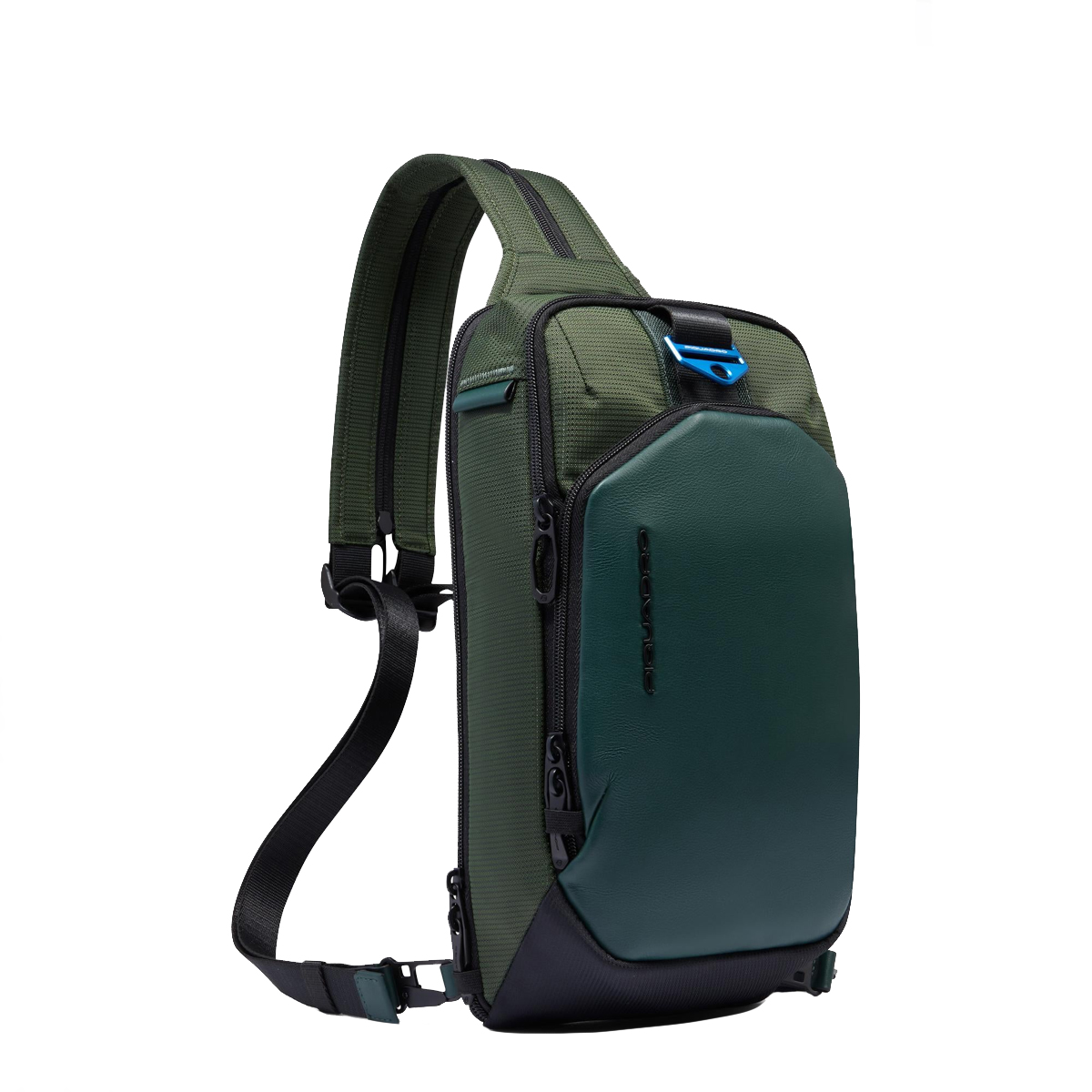 Piquadro Zaino Monospalla PQ-Earth Verde - 2 Piquadro Zaino Monospalla PQ-Earth Verde - 2