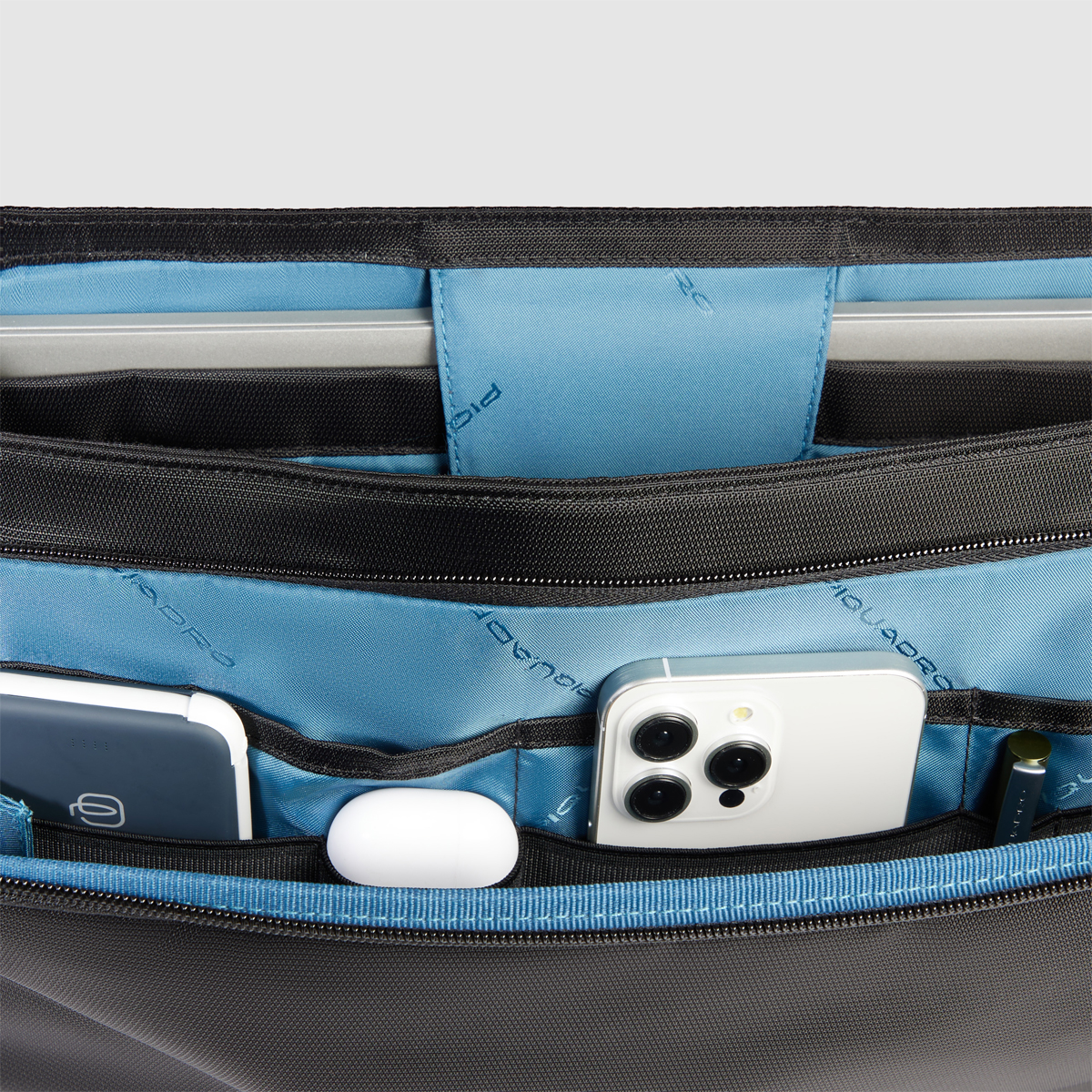 Piquadro Messenger Porta PC 15.6" Nero - 6 Piquadro Messenger Porta PC 15.6" Nero - 6