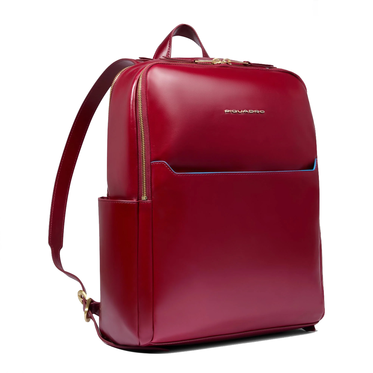 Piquadro Zainetto Blue Square Porta PC 14" Rosso - 2