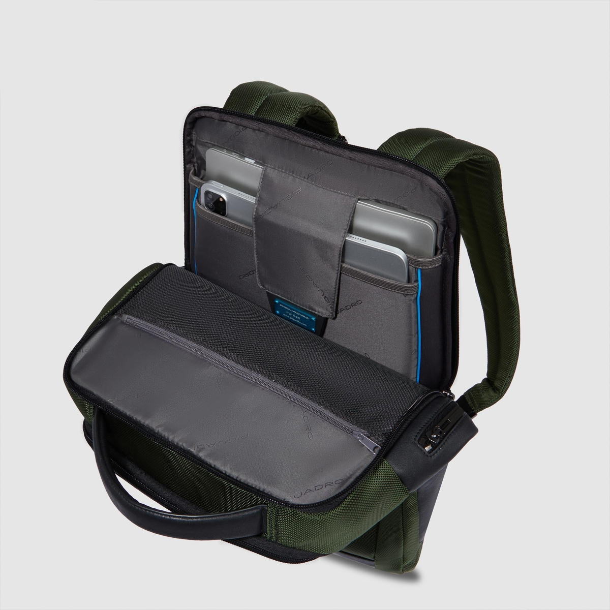 Piquadro Zaino Porta PC Brief 2 15.6 in tessuto riciclato - 6 Piquadro Zaino Porta PC Brief 2 15.6 in tessuto riciclato - 6