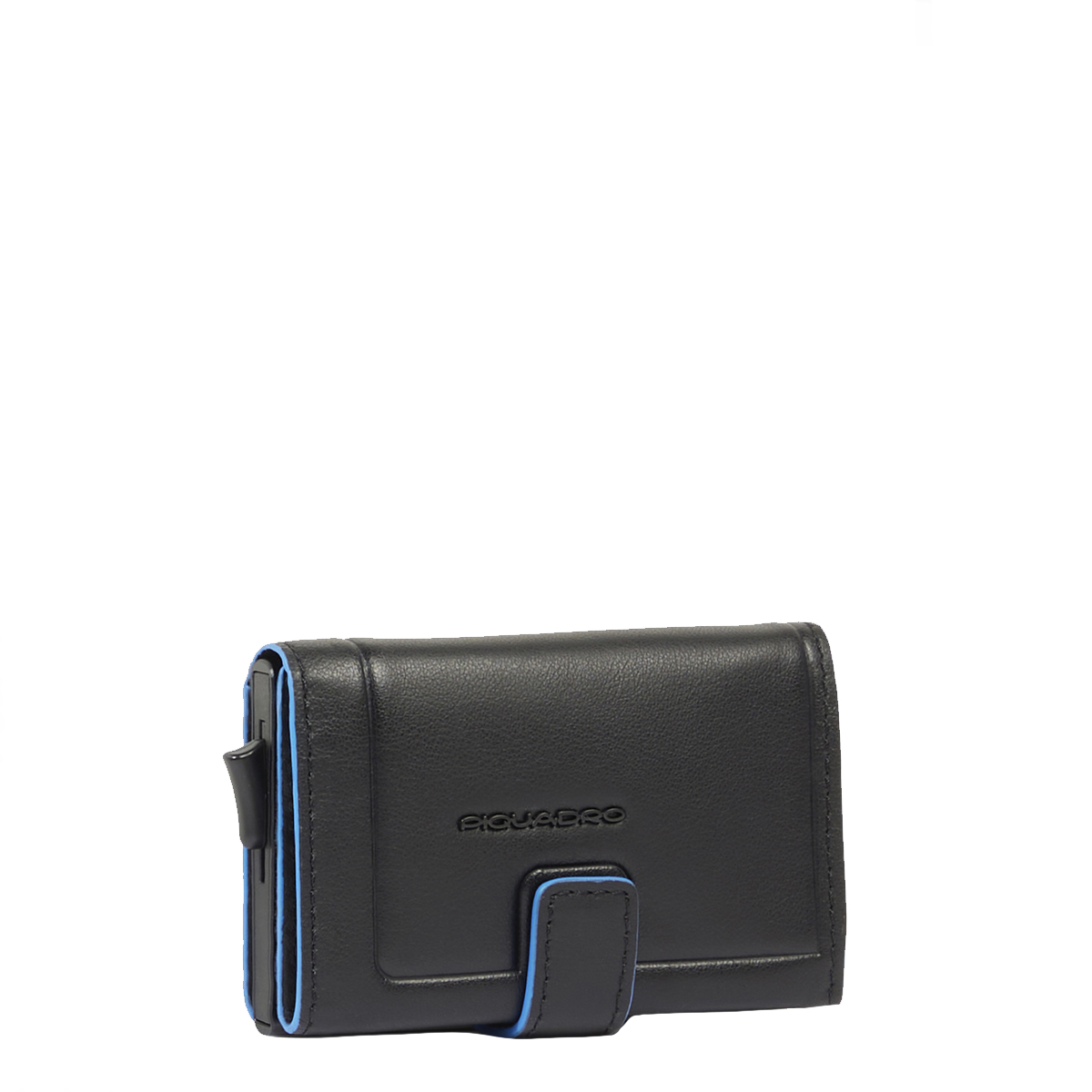 Piquadro Porta Carte in metallo Atlas Nero - 2 Piquadro Porta Carte in metallo Atlas Nero - 2
