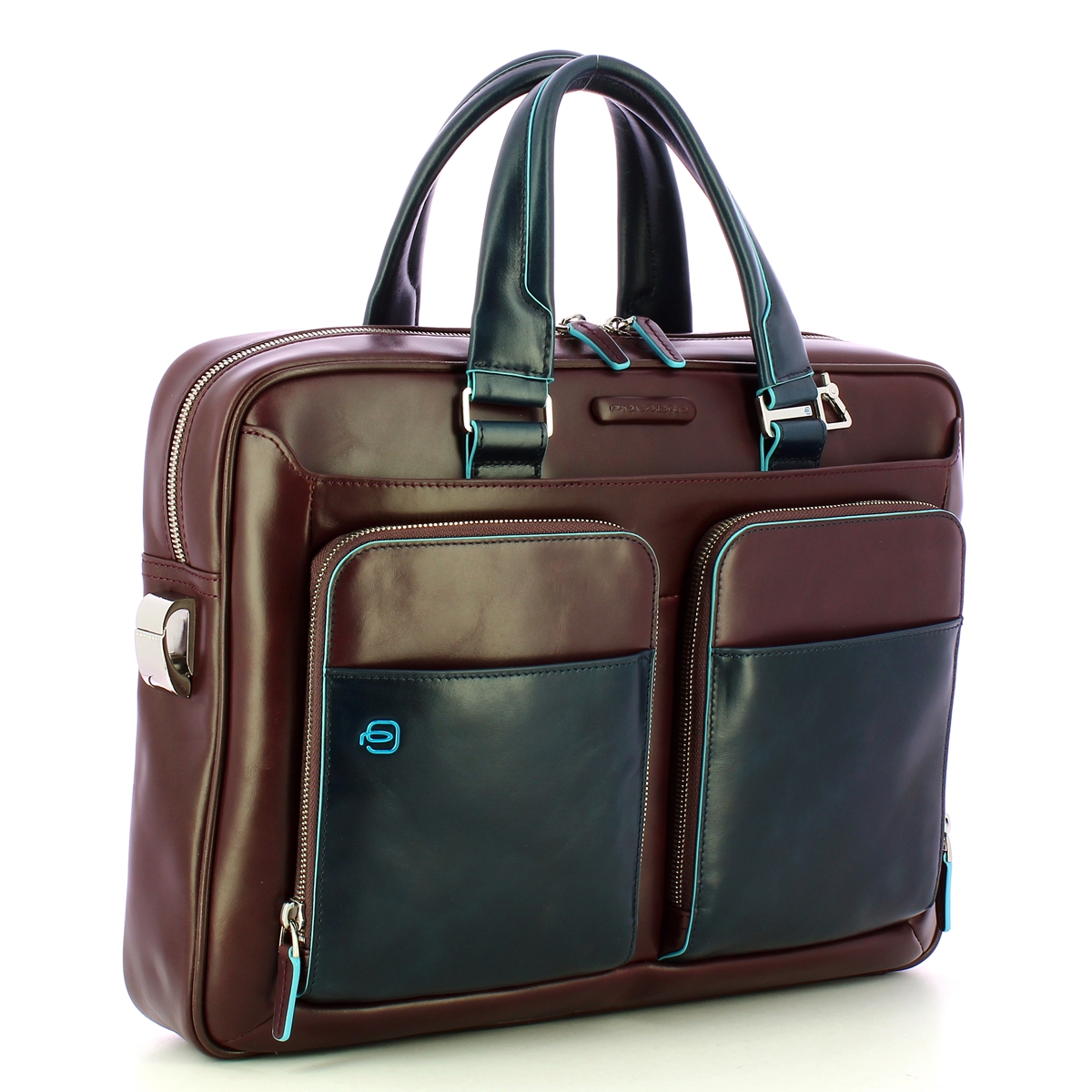 Piquadro Cartella Sottile Porta PC 14.0 Blue Square - 2 Piquadro Cartella Sottile Porta PC 14.0 Blue Square - 2