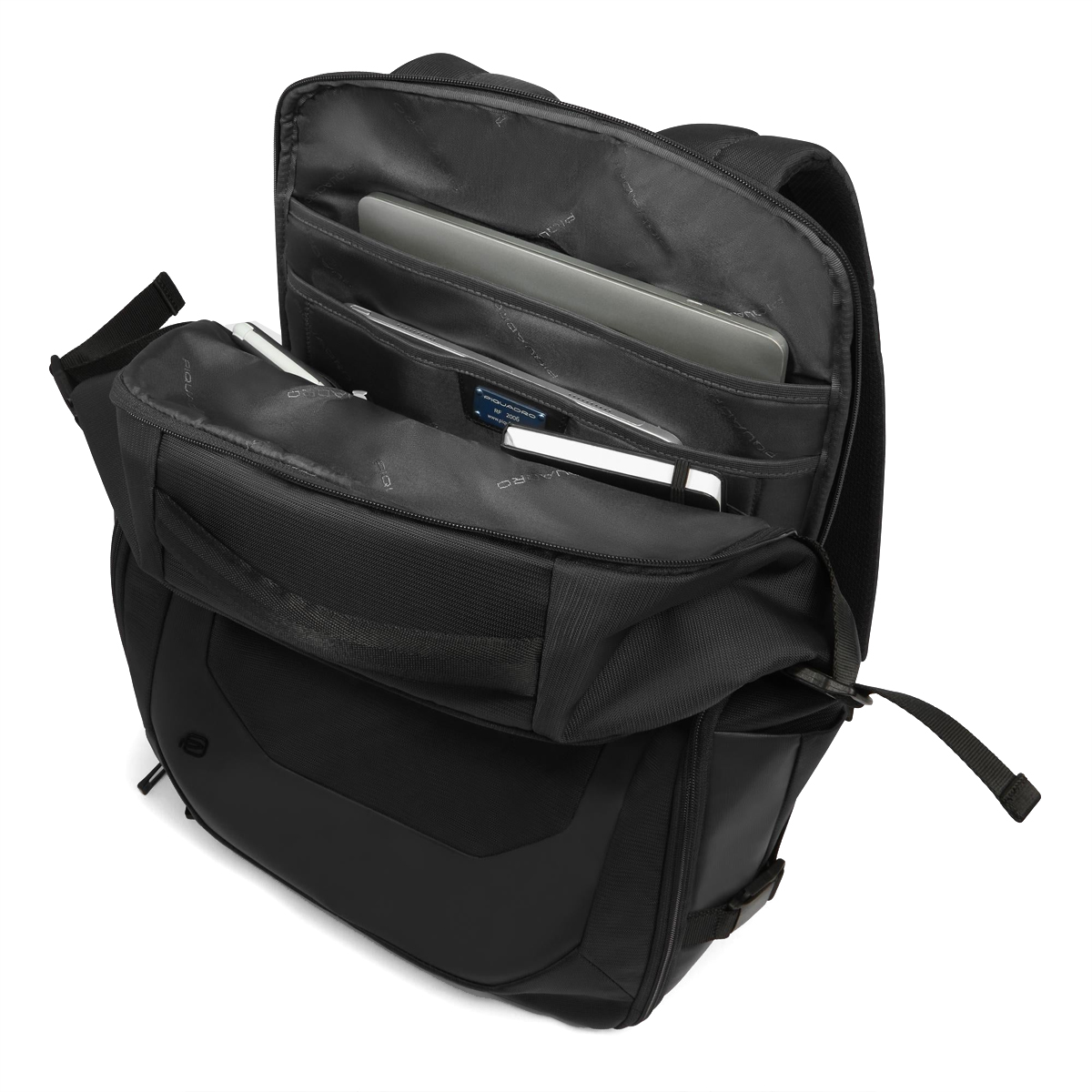 Piquadro Zaino Porta PC 15.6 da viaggio S140 Nero - 5 Piquadro Zaino Porta PC 15.6 da viaggio S140 Nero - 5