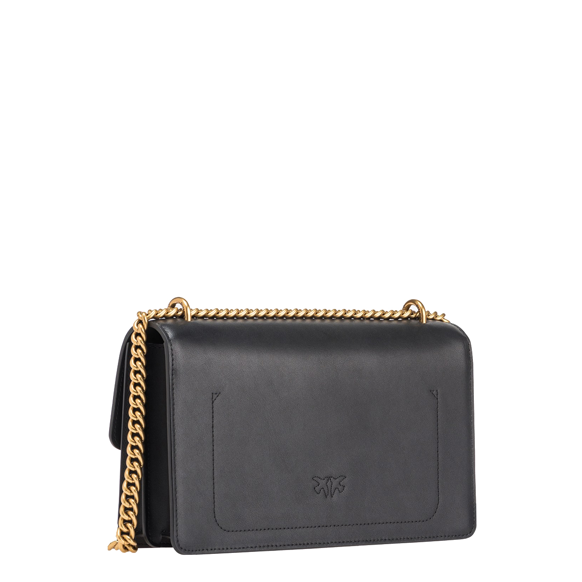 Pinko Borsa a tracolla Love One Classic Nero Antique Gold - 3 Pinko Borsa a tracolla Love One Classic Nero Antique Gold - 3