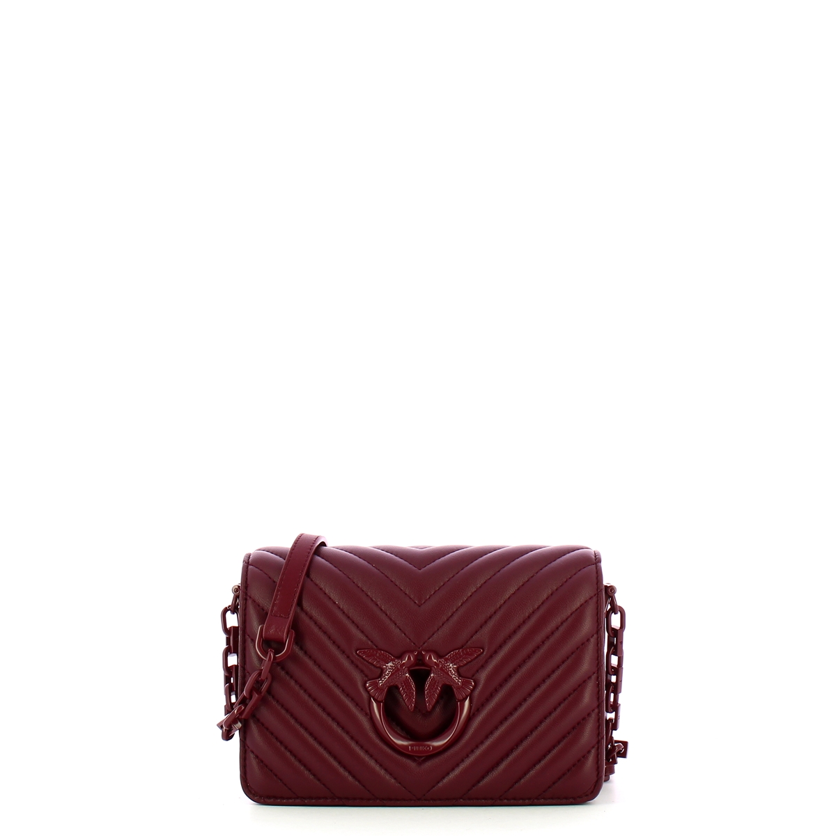 Pinko Mini Borsa a tracolla Love Click Ribes Intenso Block Color - 1 Pinko Mini Borsa a tracolla Love Click Ribes Intenso Block Color - 1