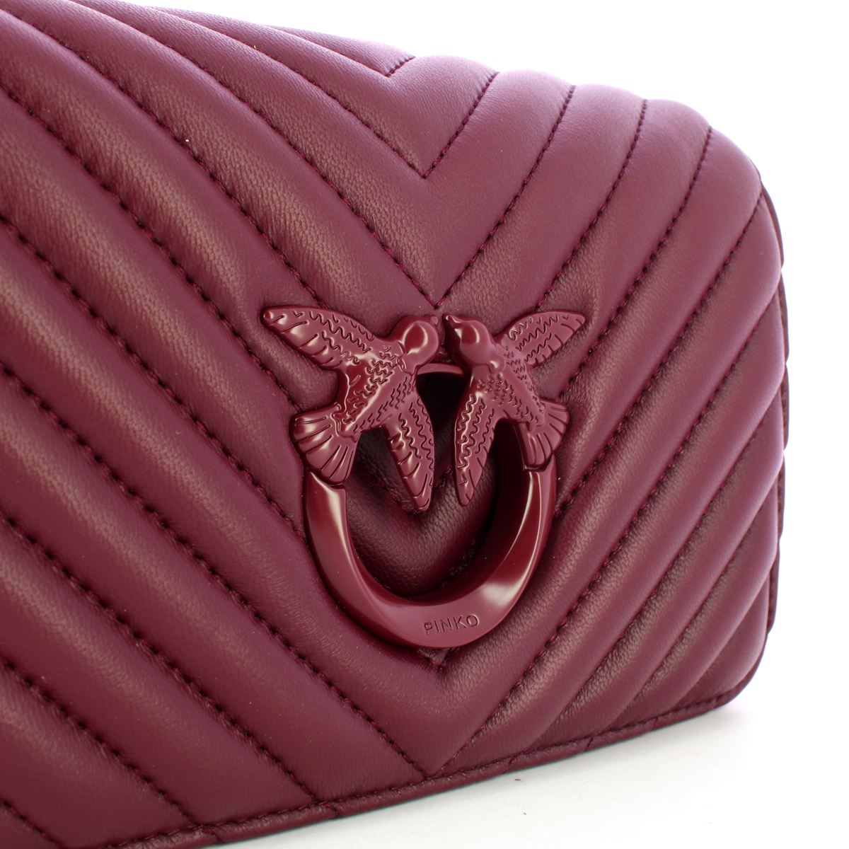 Pinko Mini Borsa a tracolla Love Click Ribes Intenso Block Color - 4 Pinko Mini Borsa a tracolla Love Click Ribes Intenso Block Color - 4