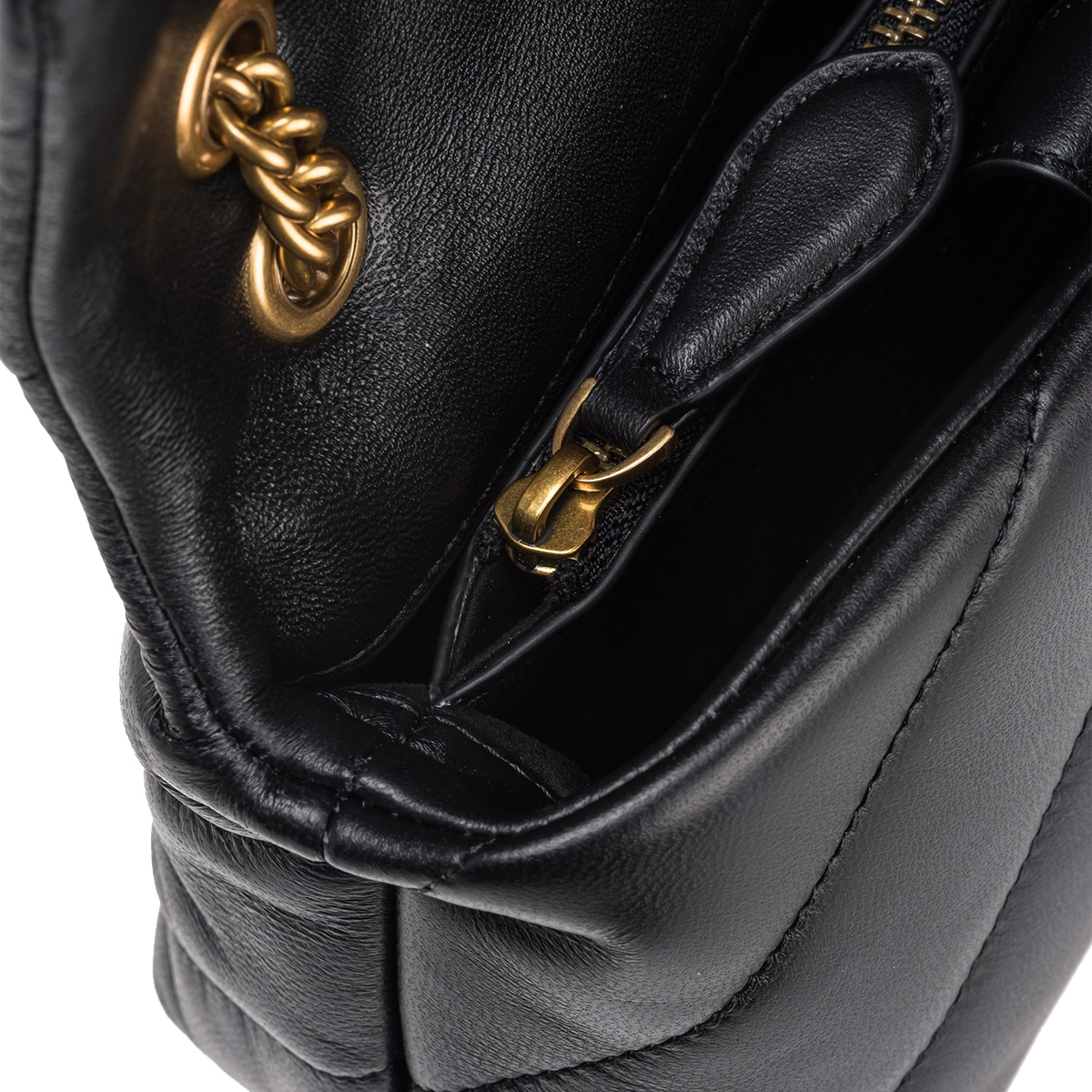 Pinko Borsa a tracolla Large Love Puff Nero Antique Gold - 6 Pinko Borsa a tracolla Large Love Puff Nero Antique Gold - 6