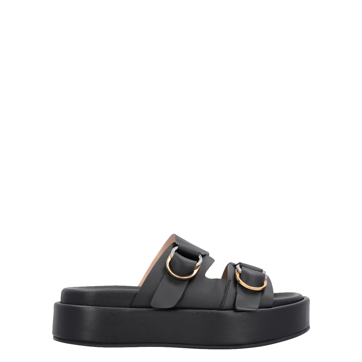 Pinko Sandali Flores in pelle Nero - 1 Pinko Sandali Flores in pelle Nero - 1