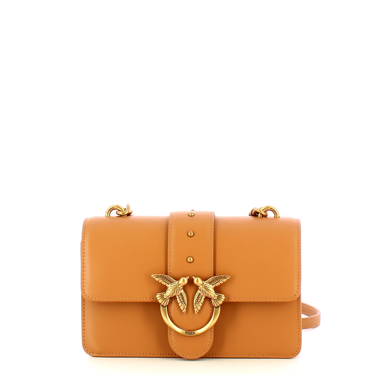 Pinko Mini Borsa a tracolla Love One Torrone Antique Gold - 1 Pinko Mini Borsa a tracolla Love One Torrone Antique Gold - 1