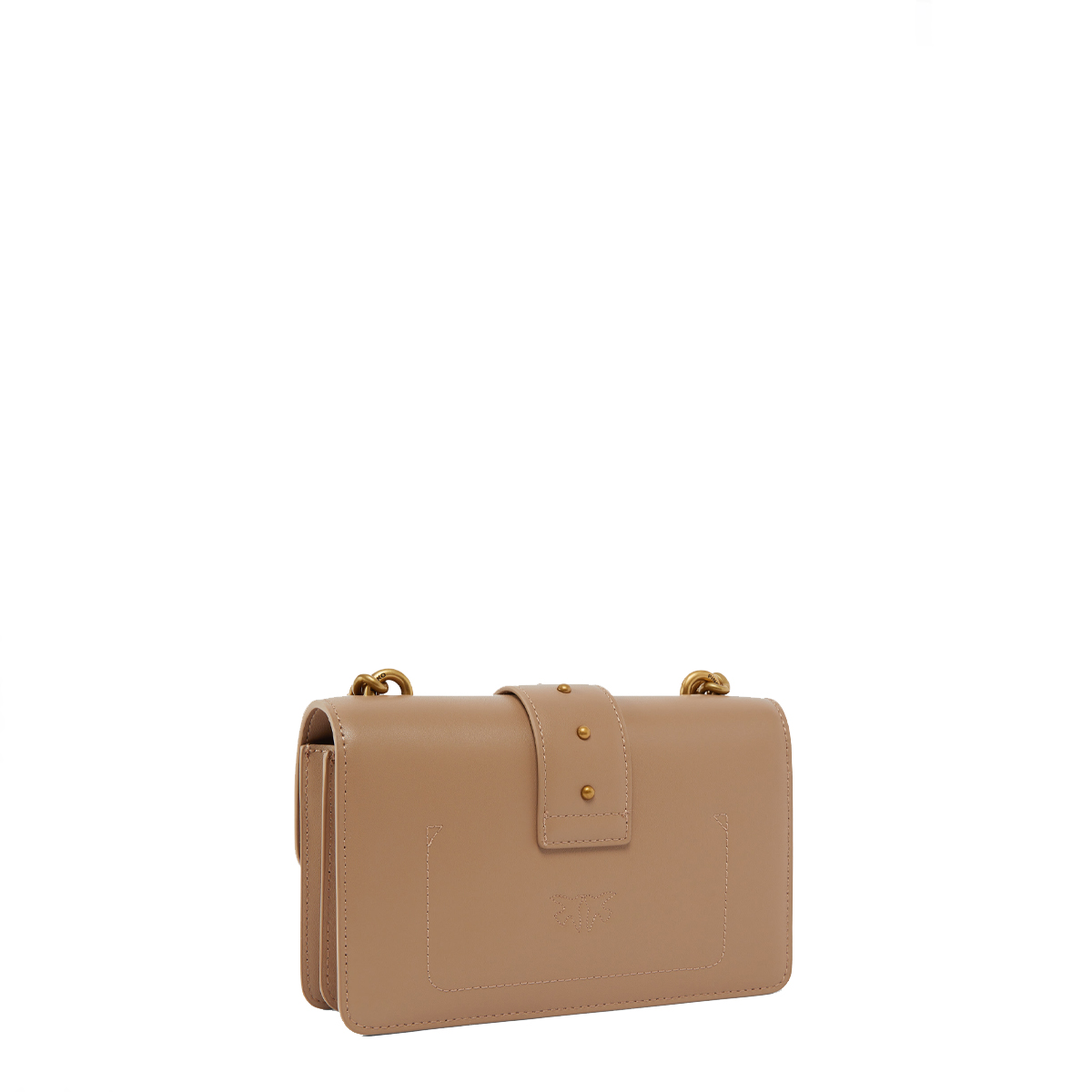 Pinko Mini Borsa a tracolla Love One Biscotto Zenzero Antique Gold - 2 Pinko Mini Borsa a tracolla Love One Biscotto Zenzero Antique Gold - 2