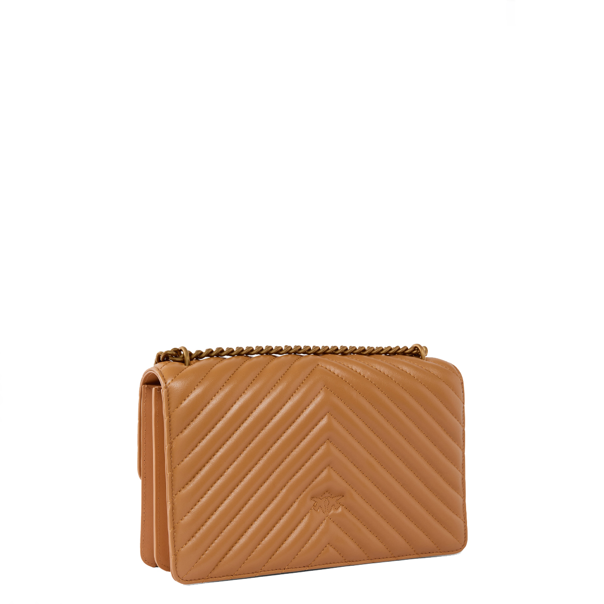 Pinko Borsa a tracolla Love One Chevron Torrone Antique Gold - 2 Pinko Borsa a tracolla Love One Chevron Torrone Antique Gold - 2