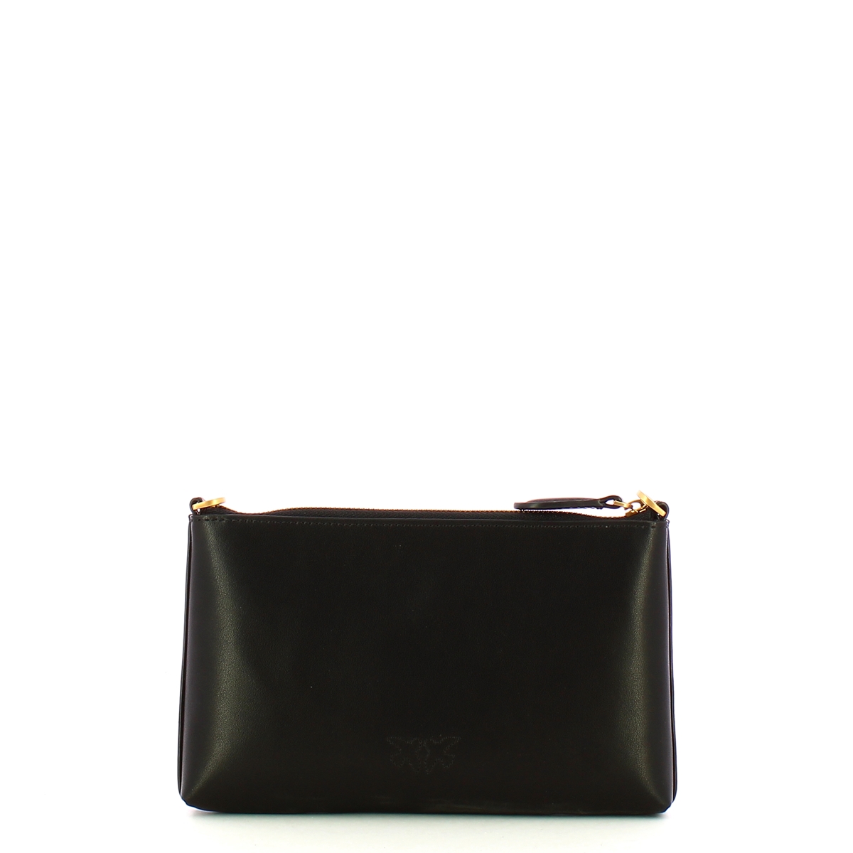 Pinko Pochette Mini Flat Horizontal Nero Antique Gold - 3 Pinko Pochette Mini Flat Horizontal Nero Antique Gold - 3
