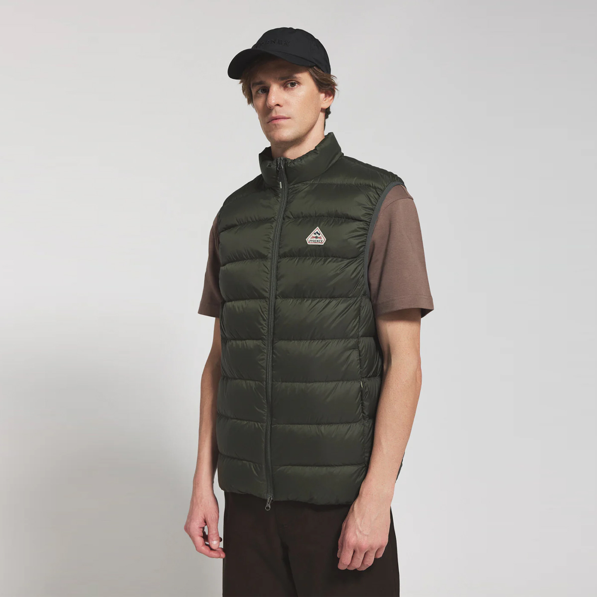Pyrenex Arial Sleeveless Down Jacket Deep Khaki - 2 Pyrenex Arial Sleeveless Down Jacket Deep Khaki - 2