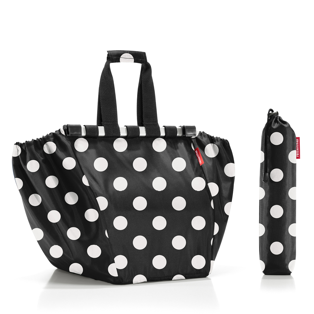 Reisenthel Easy Shopping Bag Dots White - 1 Reisenthel Easy Shopping Bag Dots White - 1