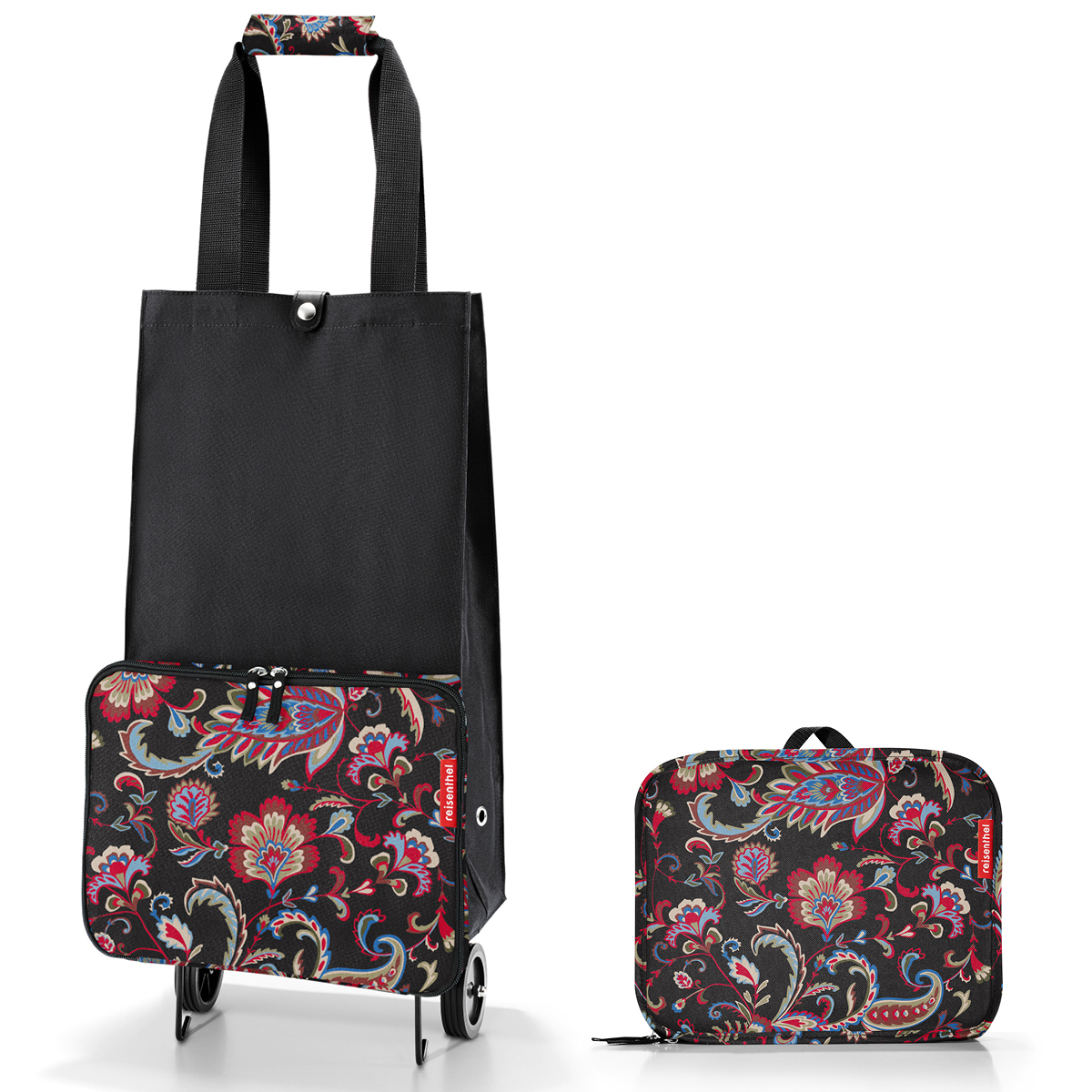Reisenthel Carrello Pieghevole Paisley Black - 2 Reisenthel Carrello Pieghevole Paisley Black - 2
