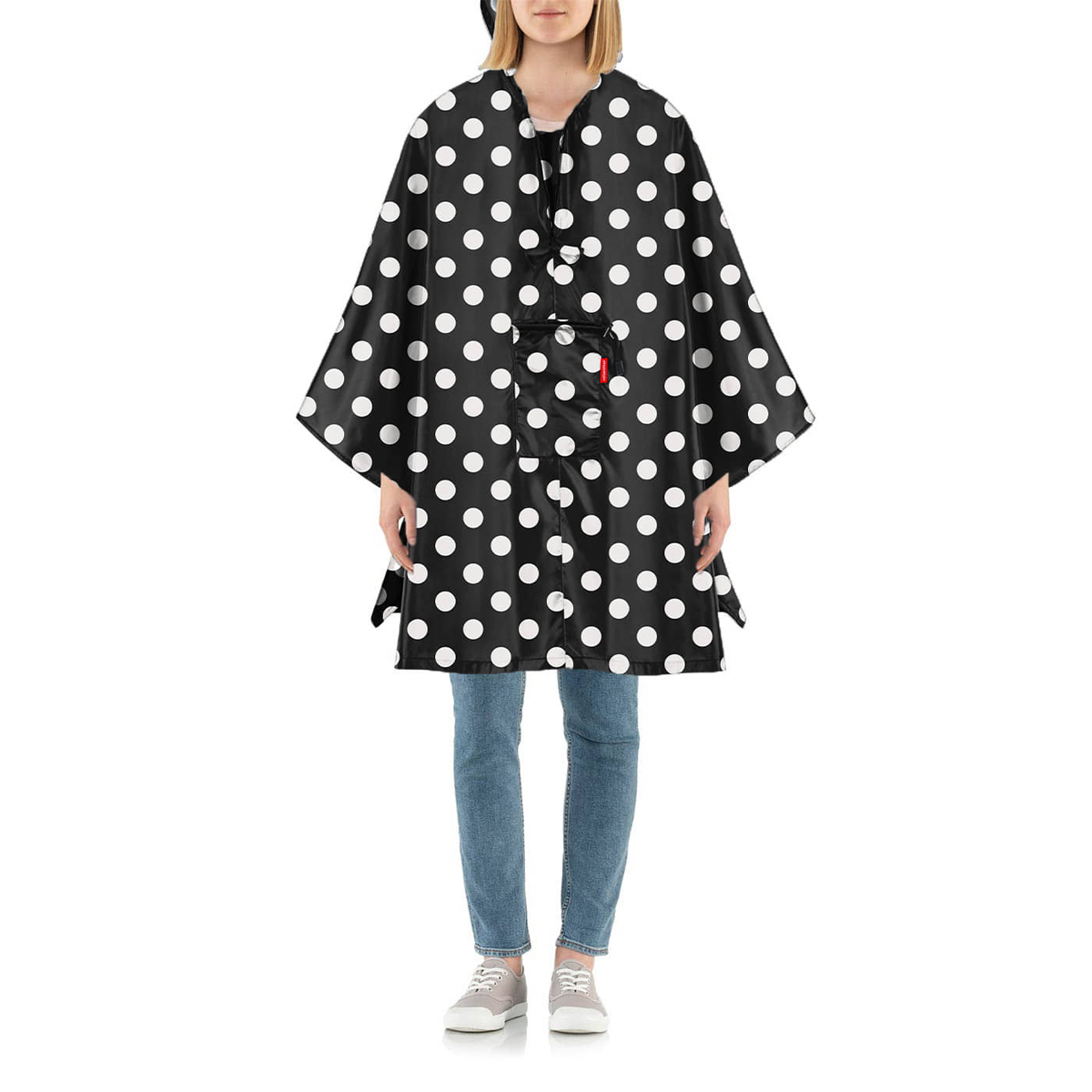 Reisenthel Mini Maxi Poncho White Dots - 3 Reisenthel Mini Maxi Poncho White Dots - 3