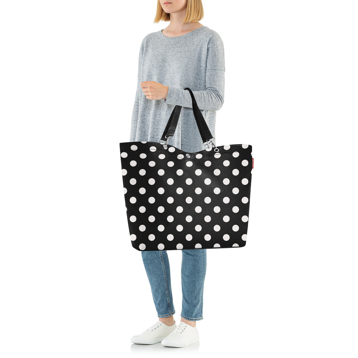Reisenthel Shopper XL Dots White - 4 Reisenthel Shopper XL Dots White - 4