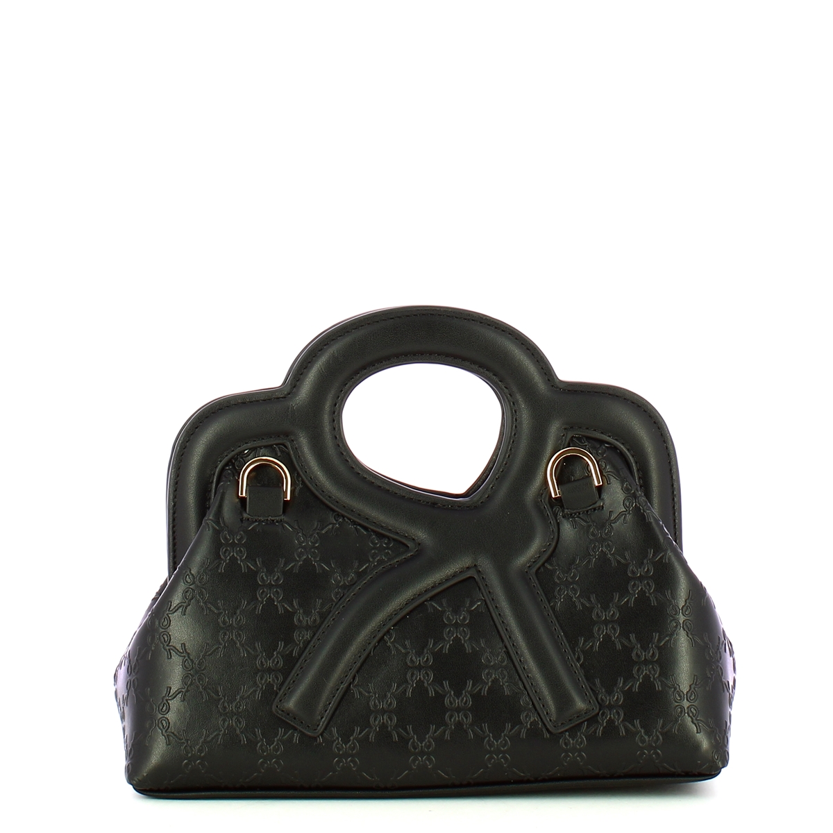 Roberta Di Camerino Borsa a mano R Mini Frame Bag Black - 3