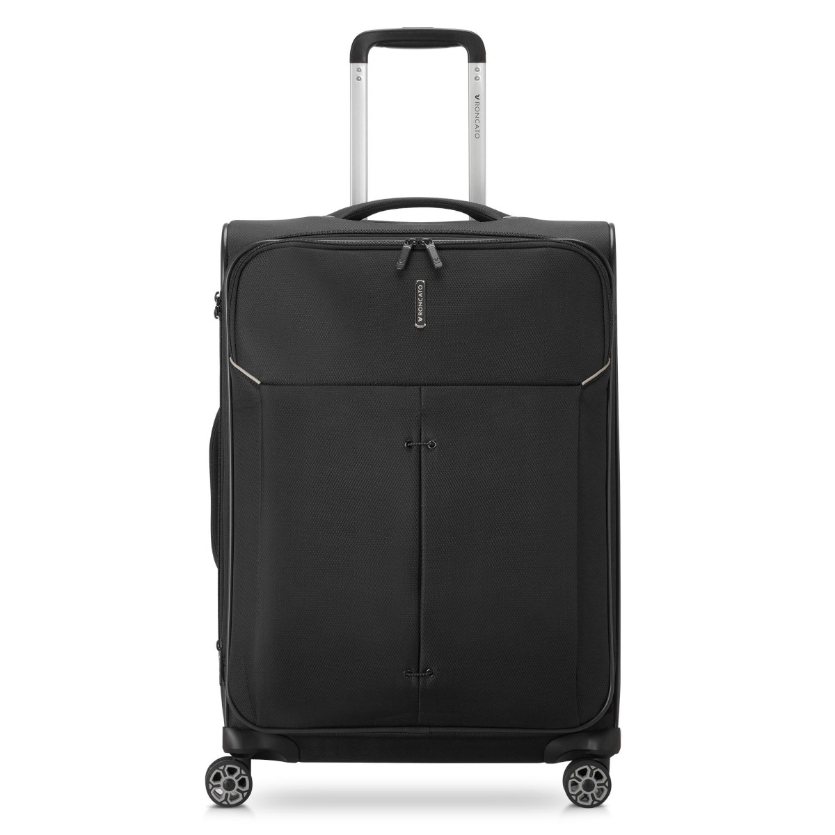 Roncato Trolley Medio Espandibile Ironik 2.0 65 cm Nero - 1 Roncato Trolley Medio Espandibile Ironik 2.0 65 cm Nero - 1