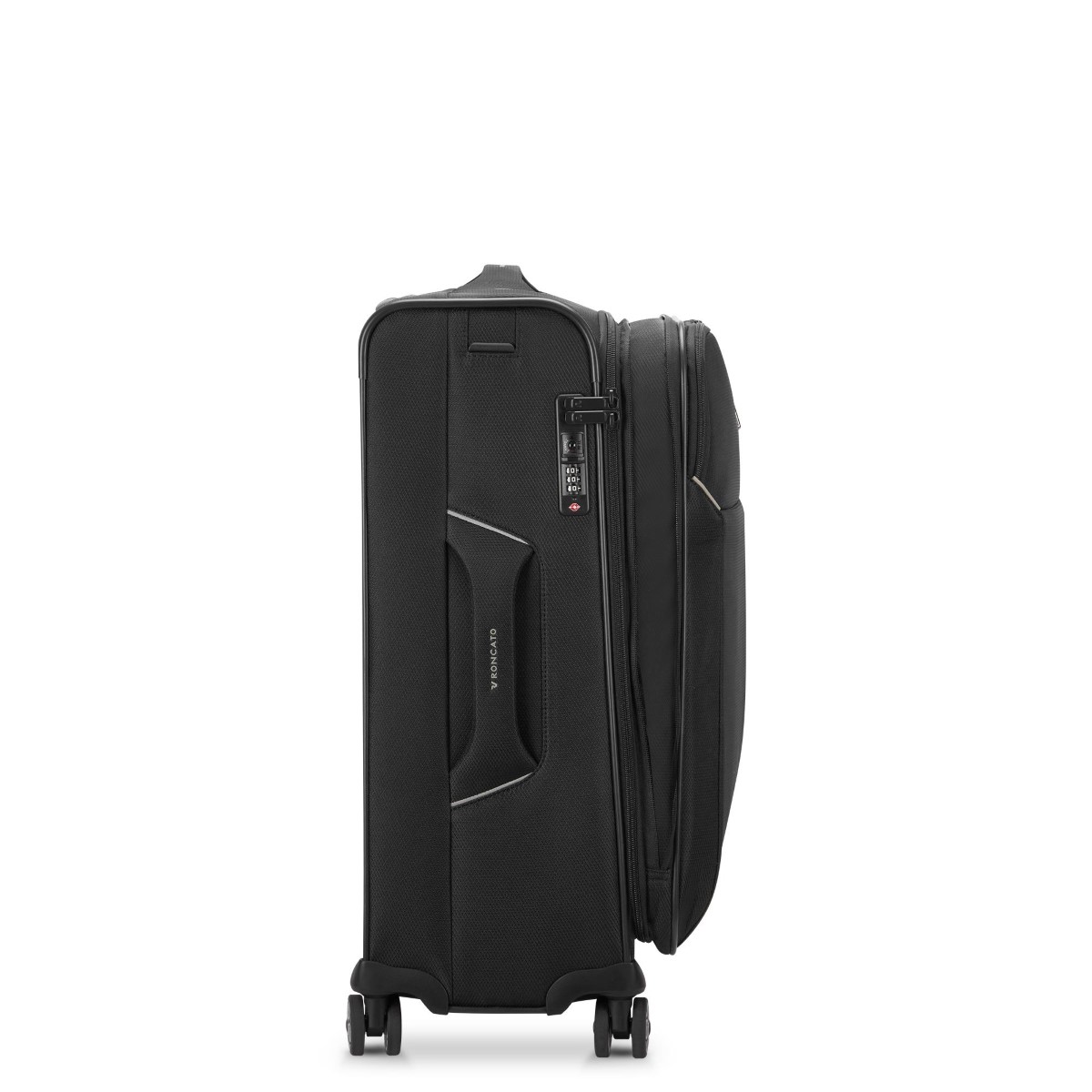 Roncato Trolley Medio Espandibile Ironik 2.0 65 cm Nero - 4 Roncato Trolley Medio Espandibile Ironik 2.0 65 cm Nero - 4